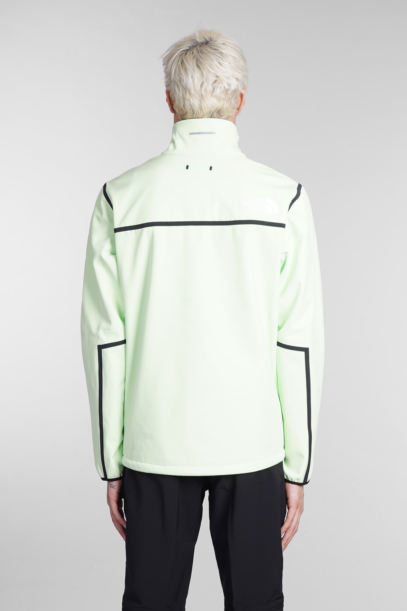Shop The North Face Casual Jacket In Green Synthetic Fibers