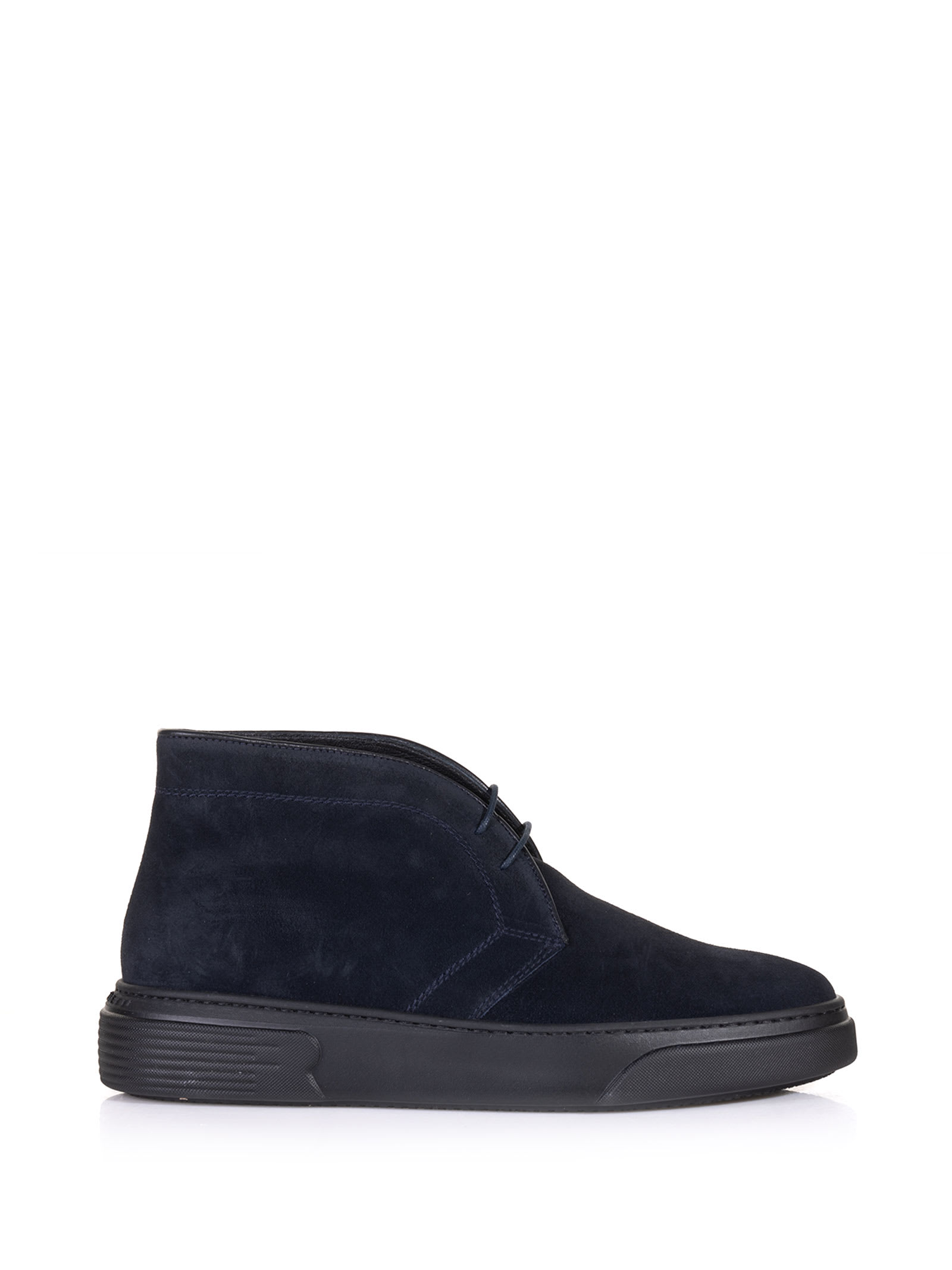 Fratelli Rossetti One Suede Ankle Boot And Rubber Sole