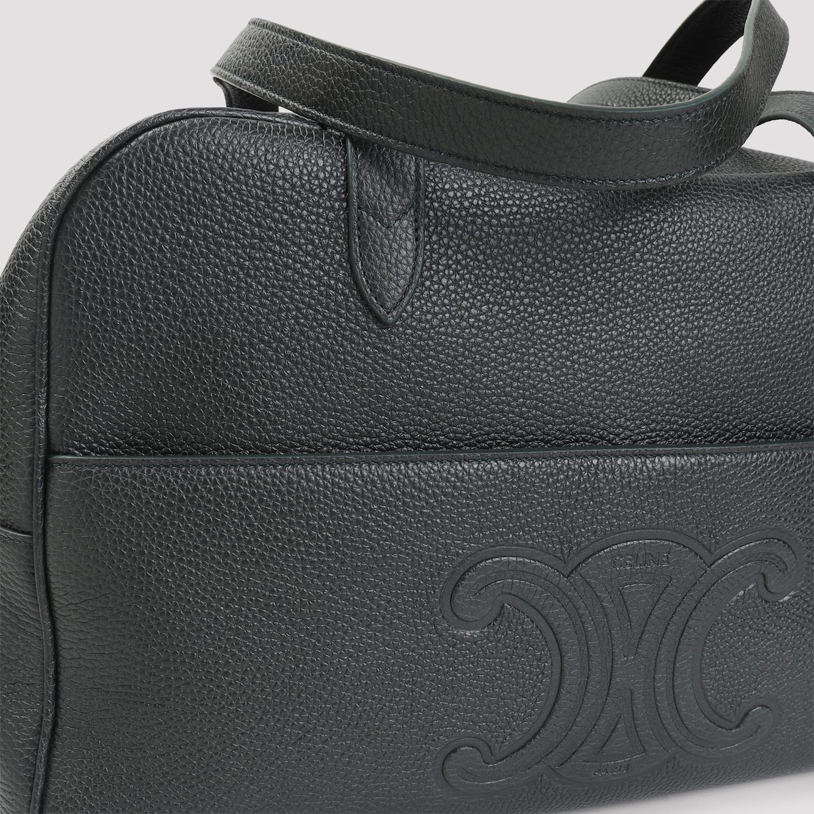 Celine Duffle Bag In Black