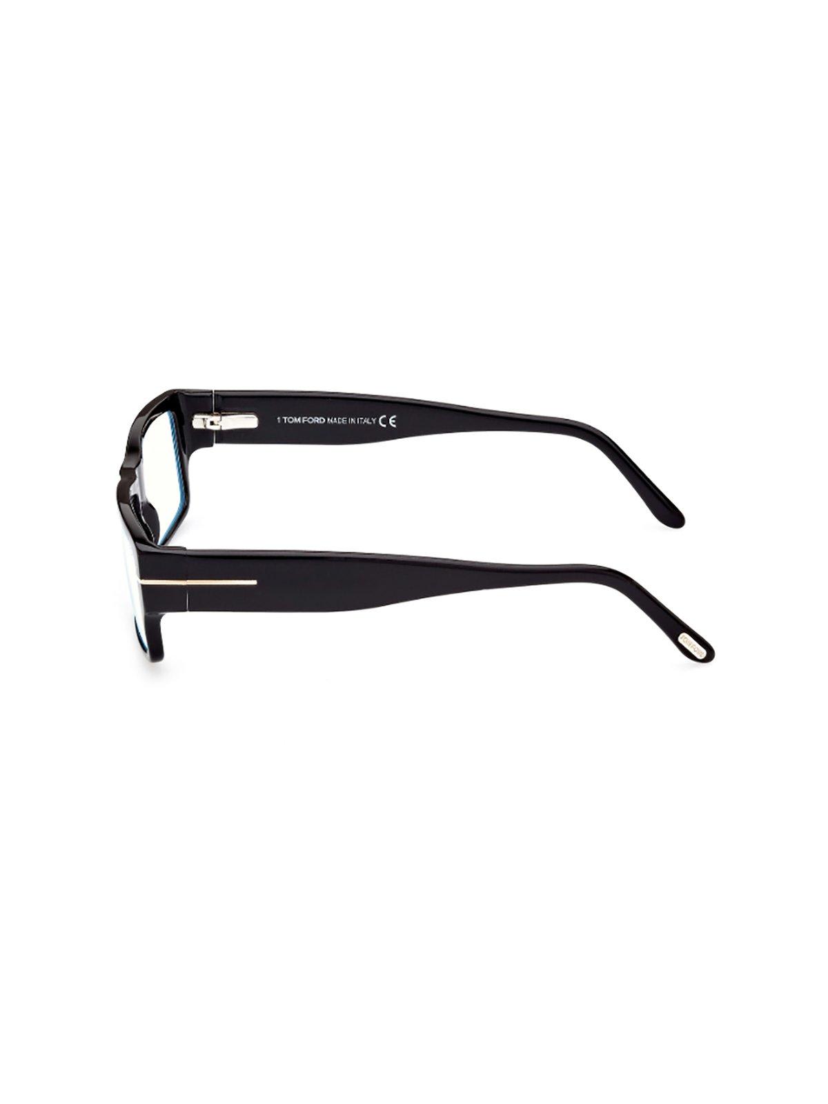 Tom Ford Rectangular-frame Glasses Glasses In Black