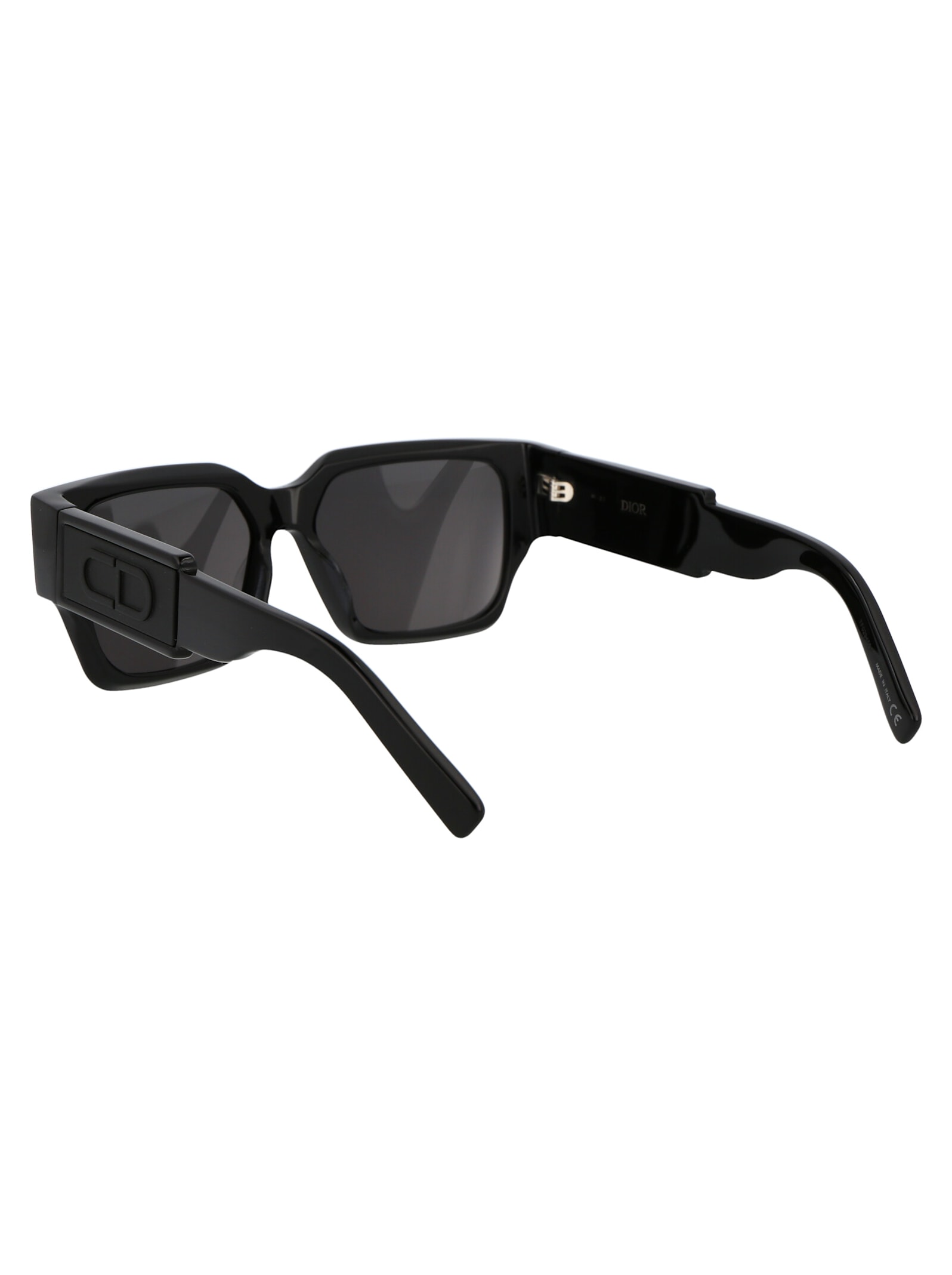 Shop Dior Cd Su Sunglasses In 10a0 Black/other / Blue