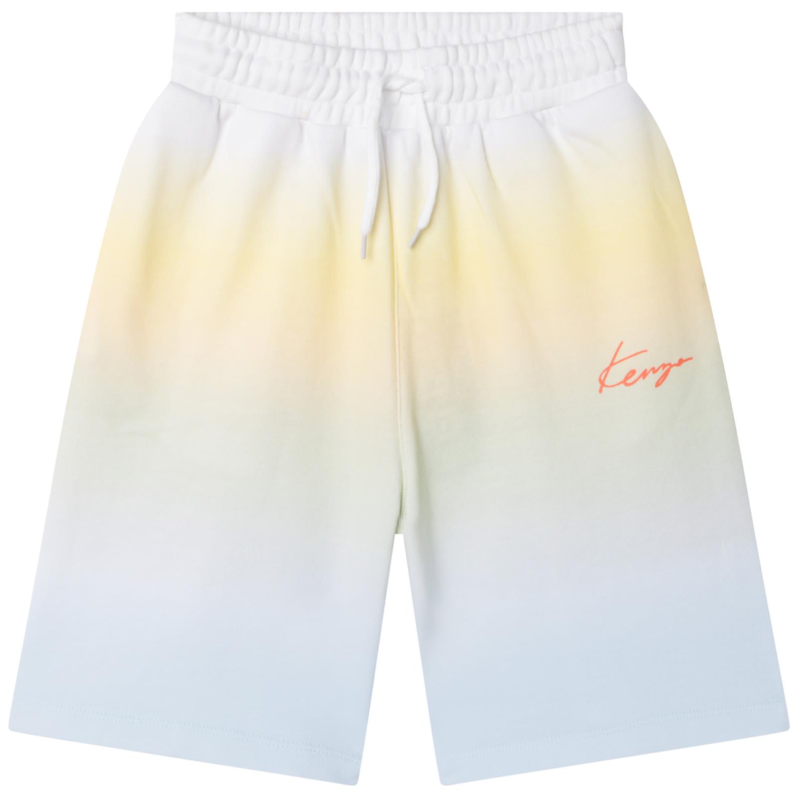 KENZO SHORTS WITH SHADED EFFECT