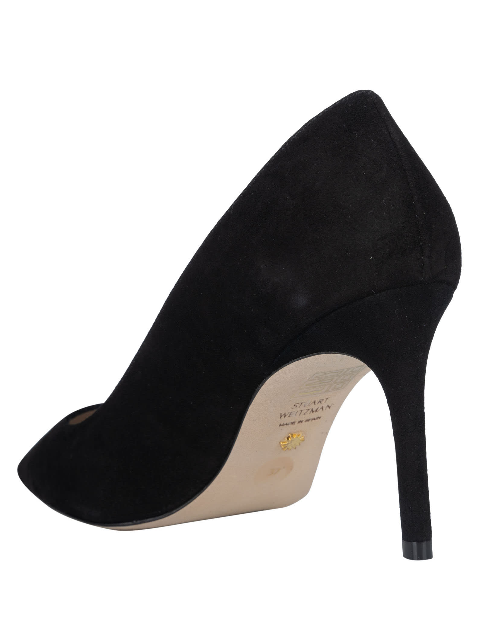 Shop Stuart Weitzman 85 Pumps In Black