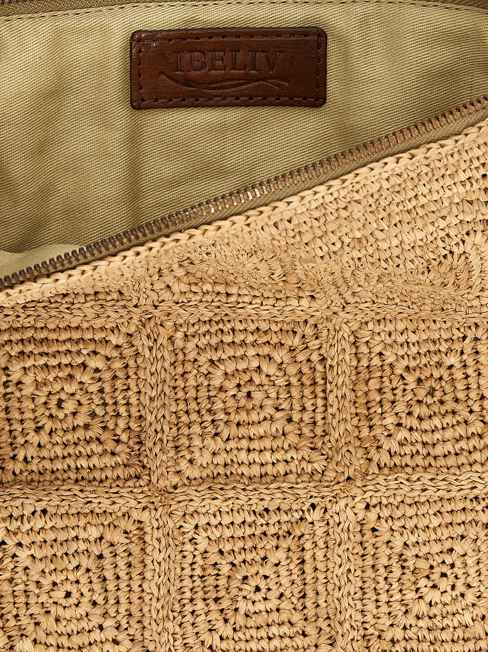 Ibeliv Raffia Clutch Tanala In Beige