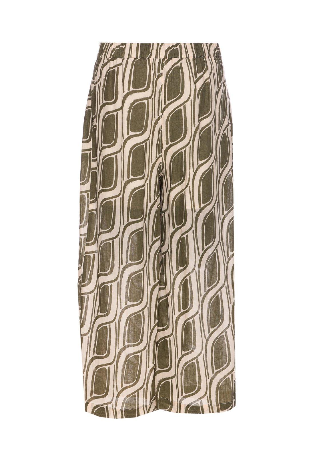 LIU •JO PRINTED PALAZZO TROUSERS