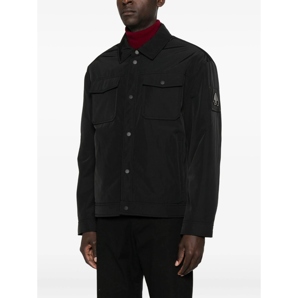 Moose Knuckles Polyester Jackets In Blue