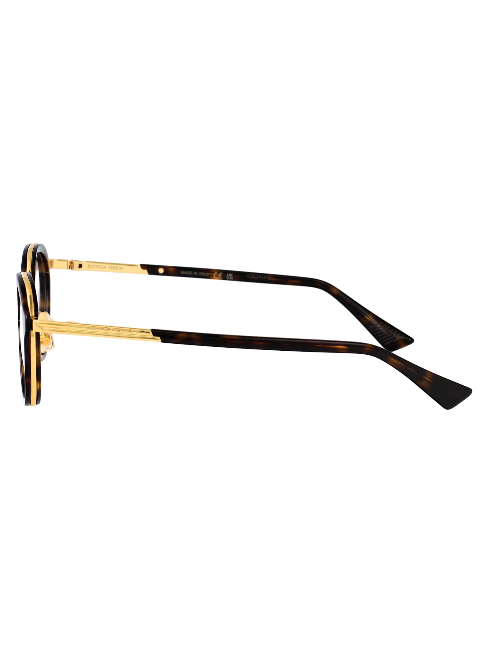 Bottega Veneta Bv1375o Glasses In Black
