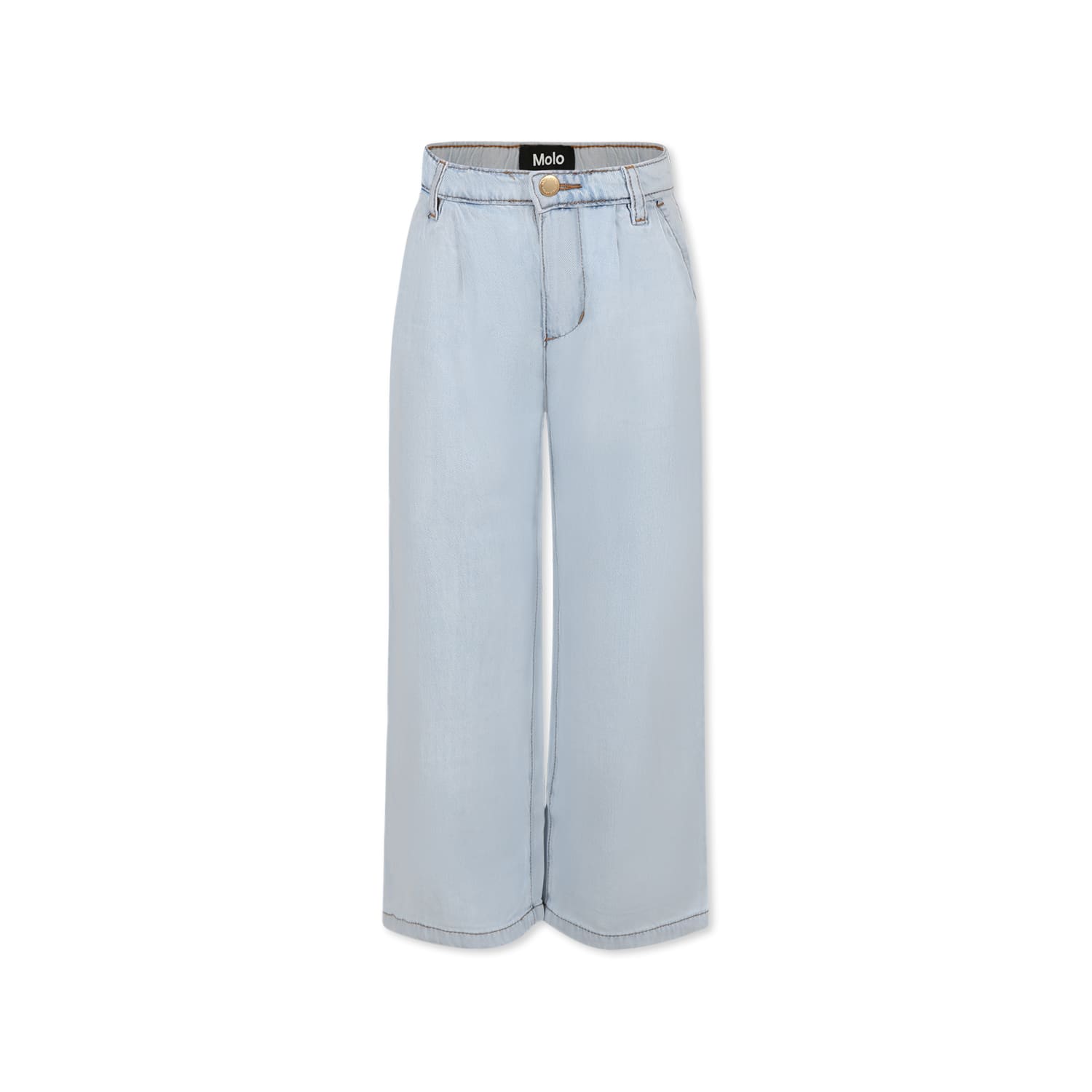 Molo Belt-loop Jeans In Denim