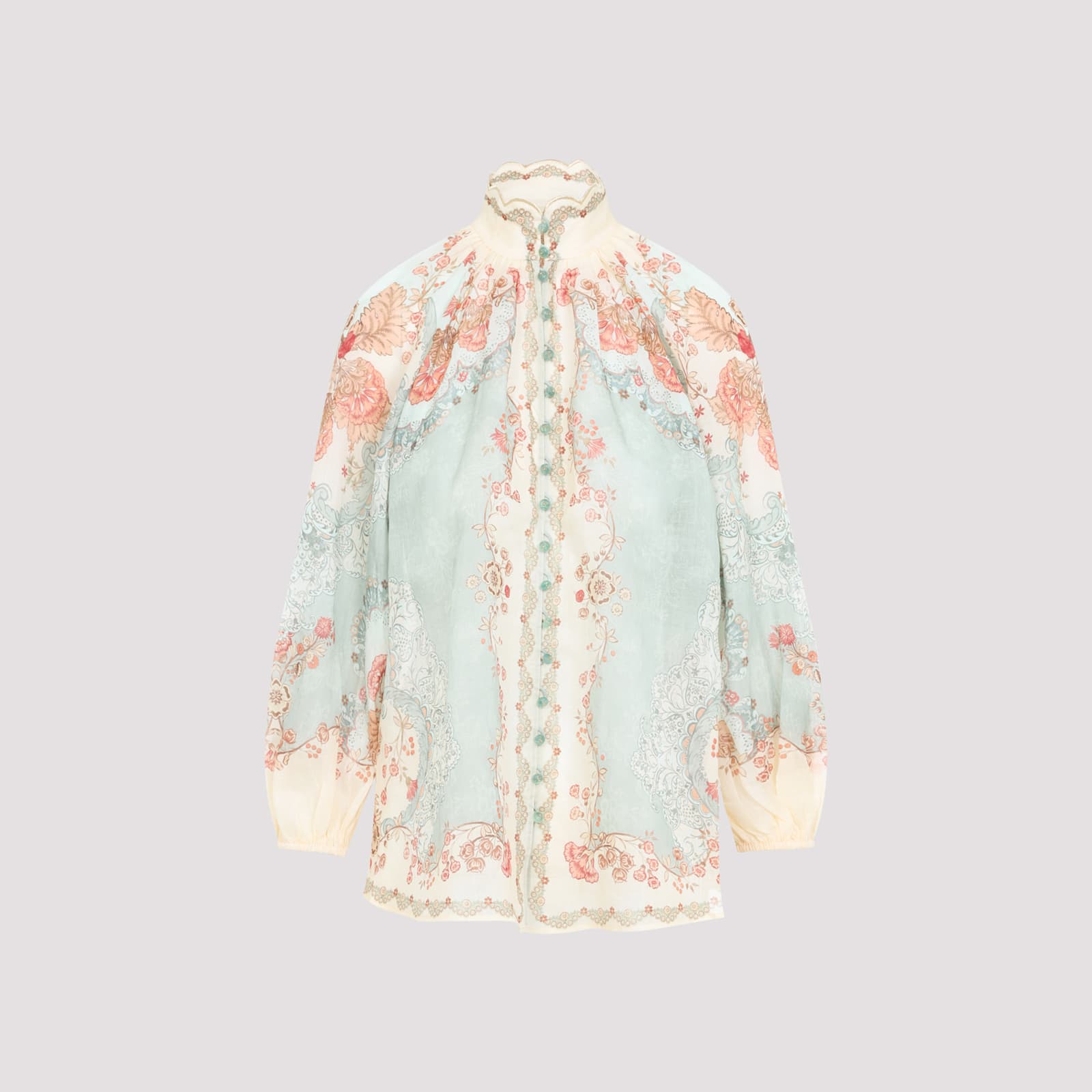 Zimmermann Daylight Blouse In Multi