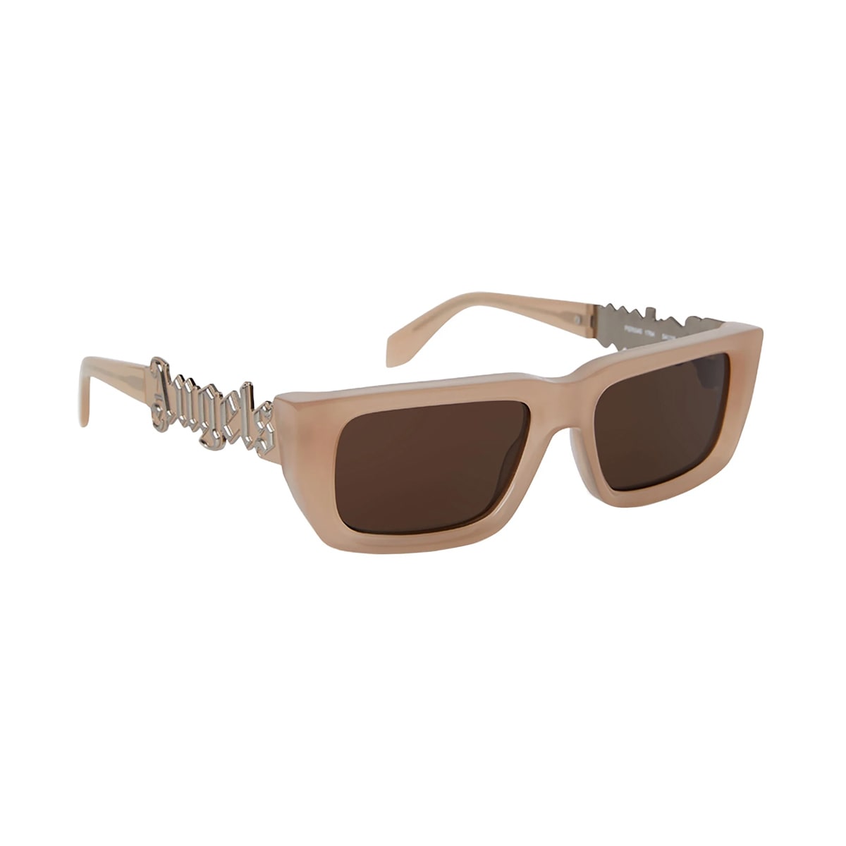 Shop Palm Angels Milford Sunglasses 1764 Nude Sunglasses In Beige