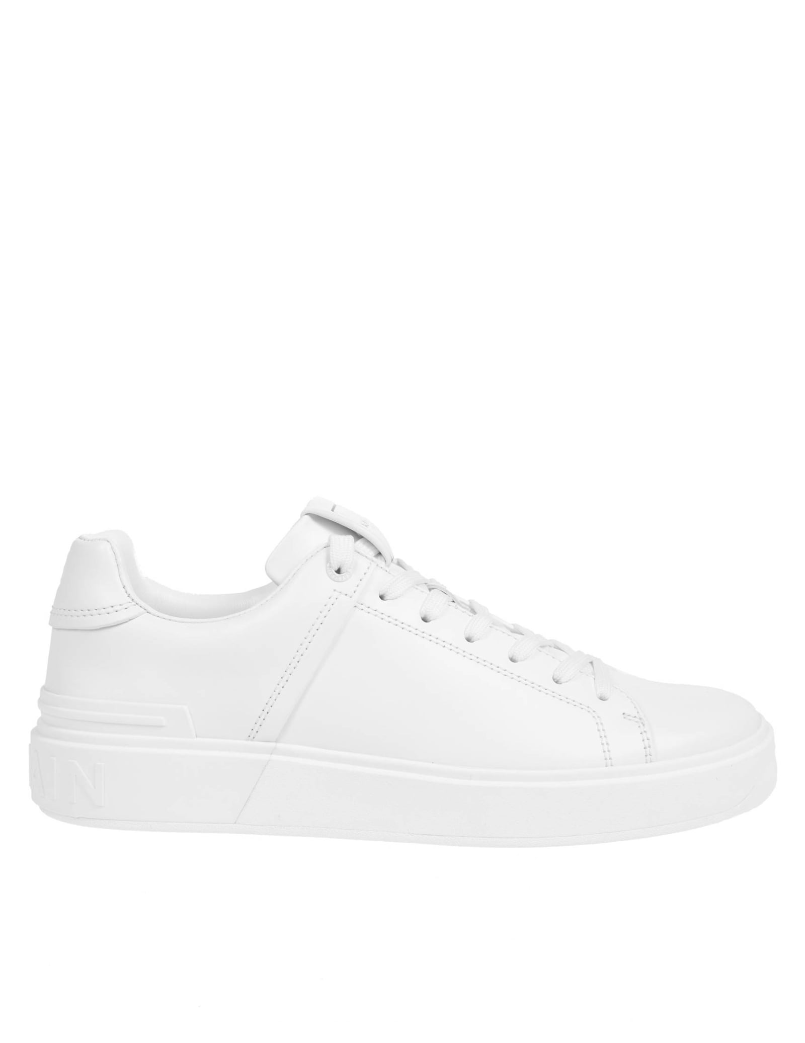 Balmain Sneaker B Court In White Leather