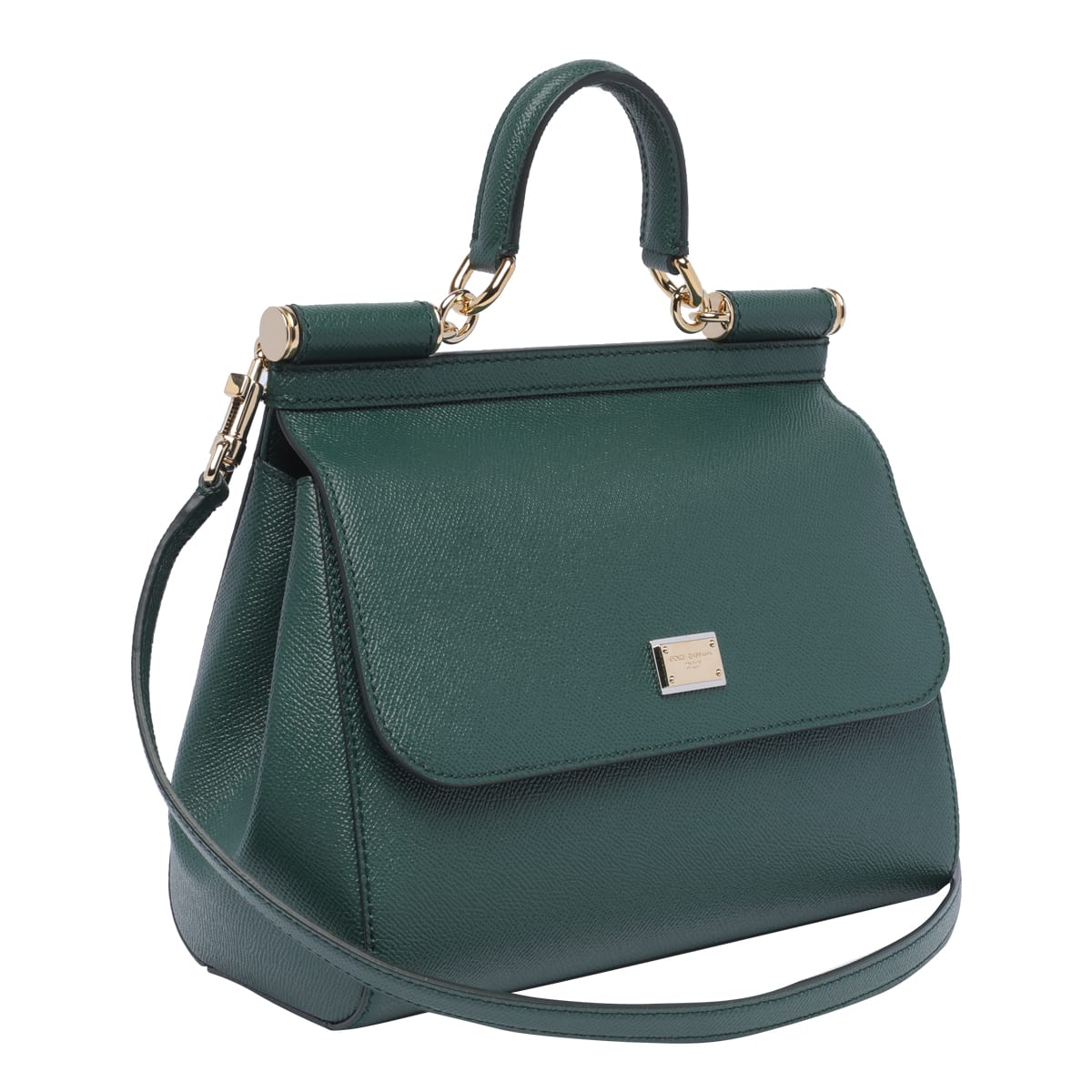 Large Sicily handbag in Green