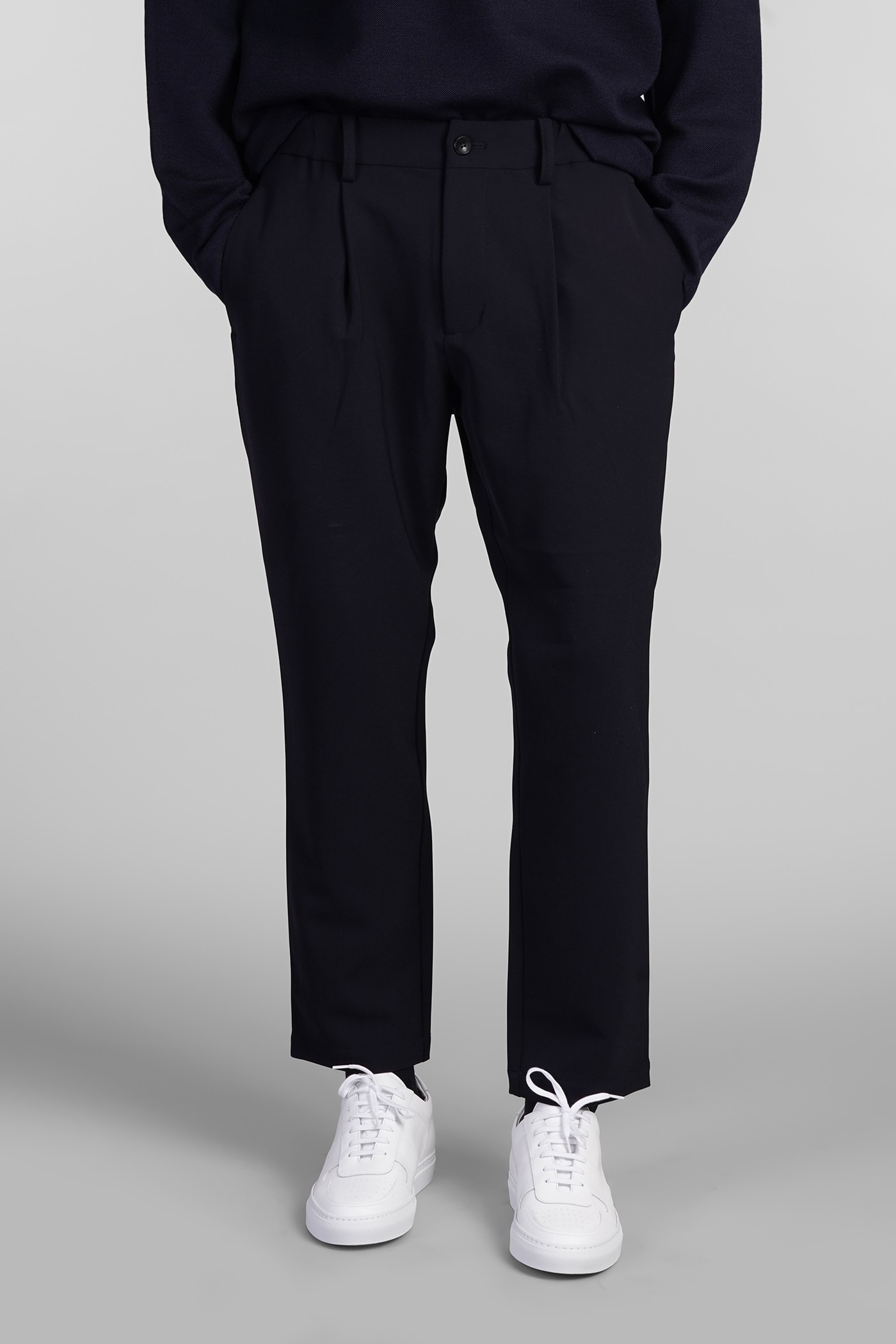 Shop Attachment Pants In Blue Polyester