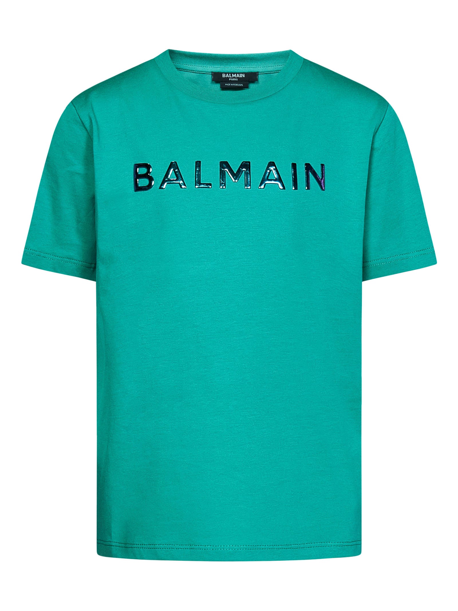 Balmain Kids' T-shirt In Green