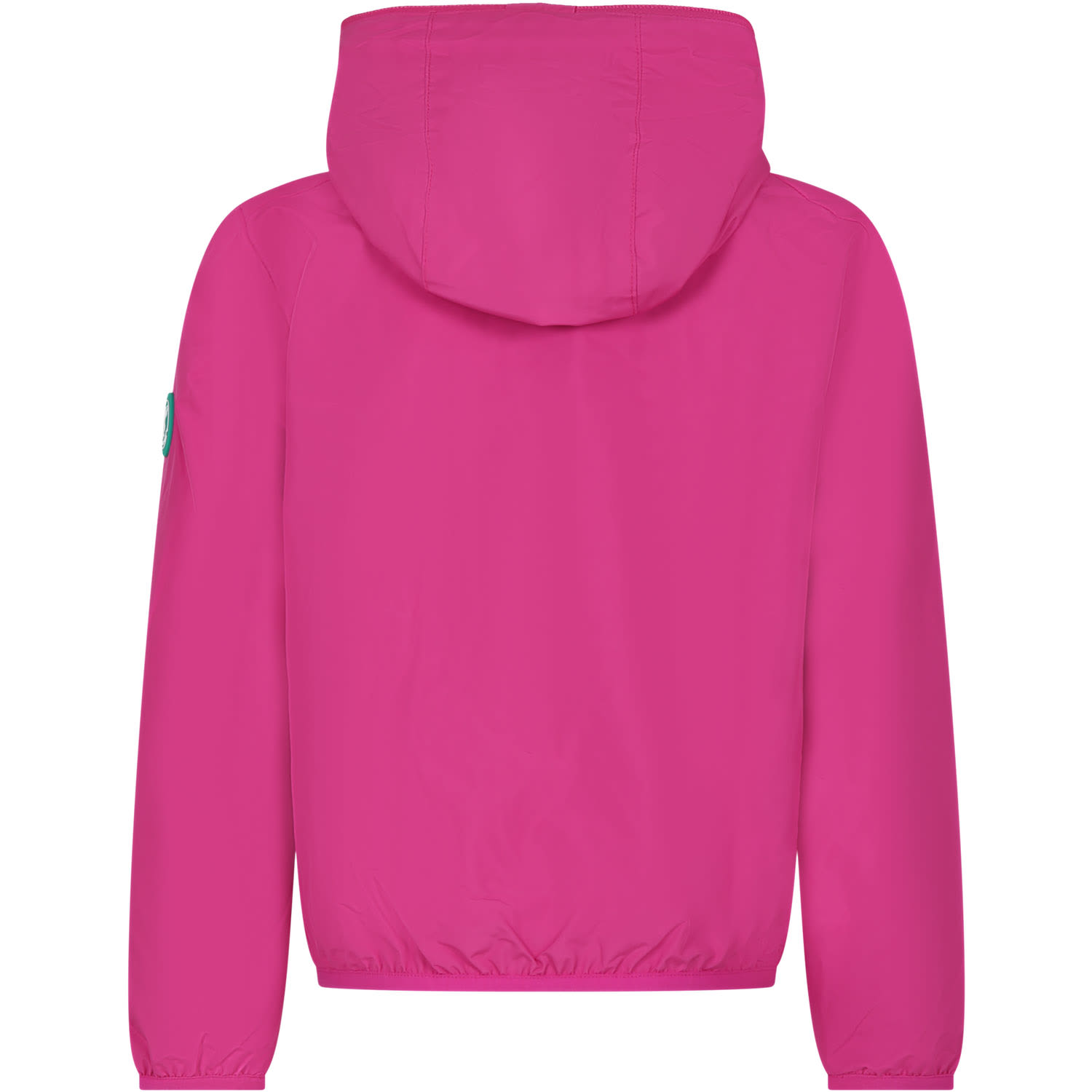 Shop Save The Duck Fuchsia Windbreaker For Girl With Logo