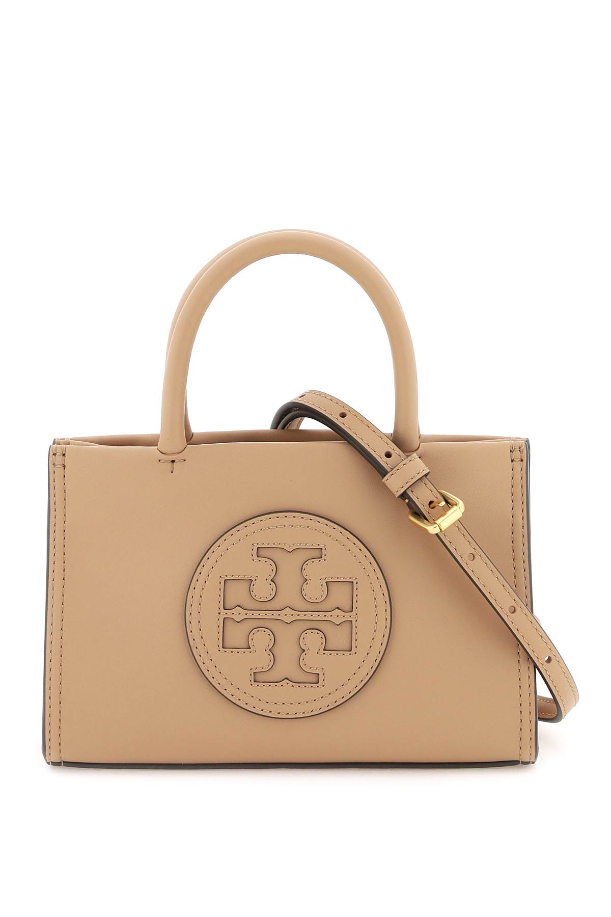 Shop Tory Burch Ella Bio Mini Tote Bag In Light Sand (beige)