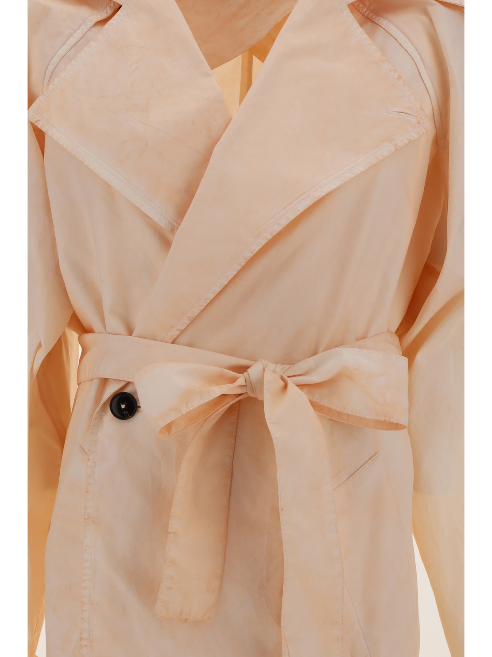 Shop Quira Oversized Trench In Rose Water