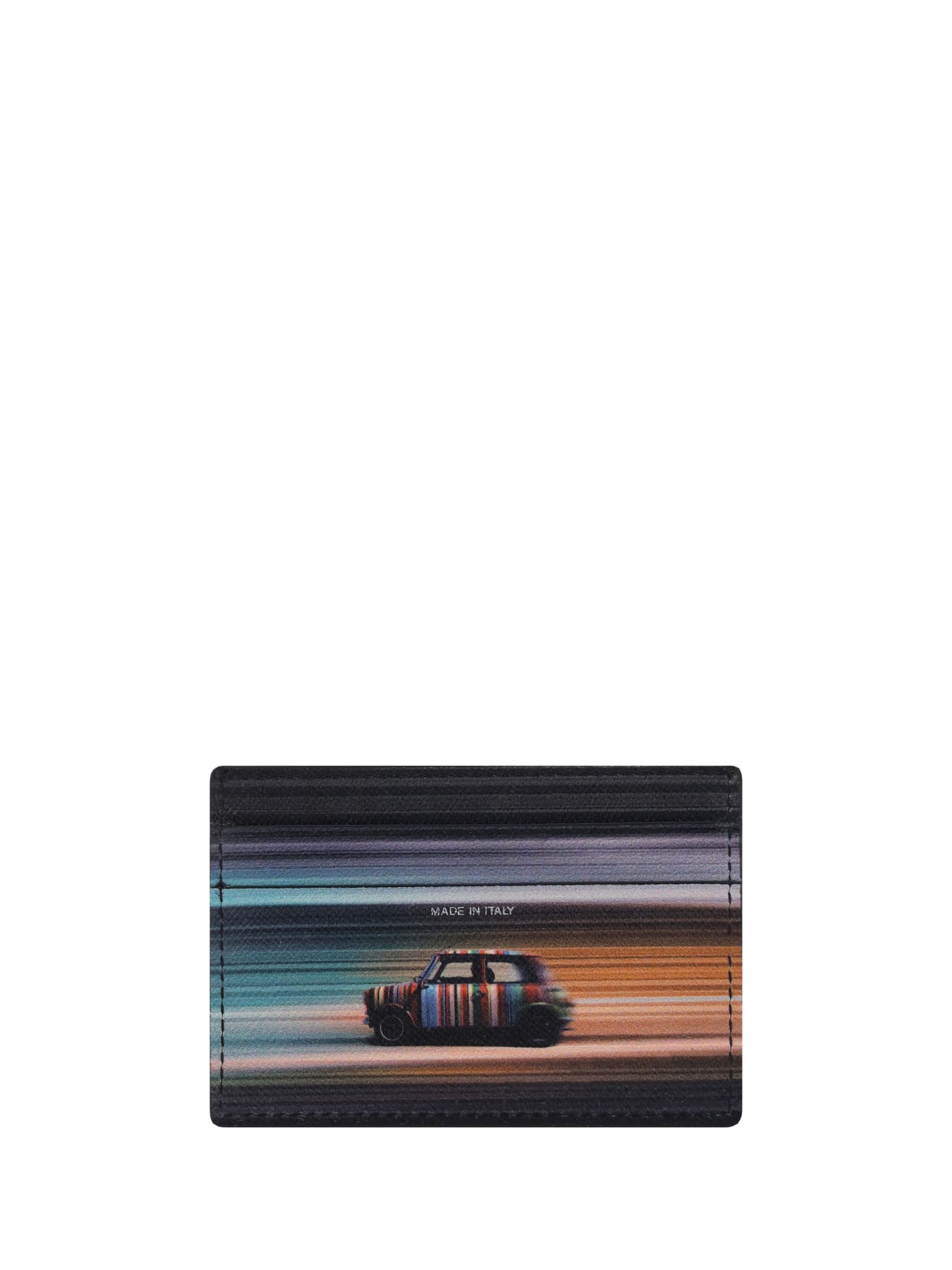 Shop Paul Smith Card Holder In Black