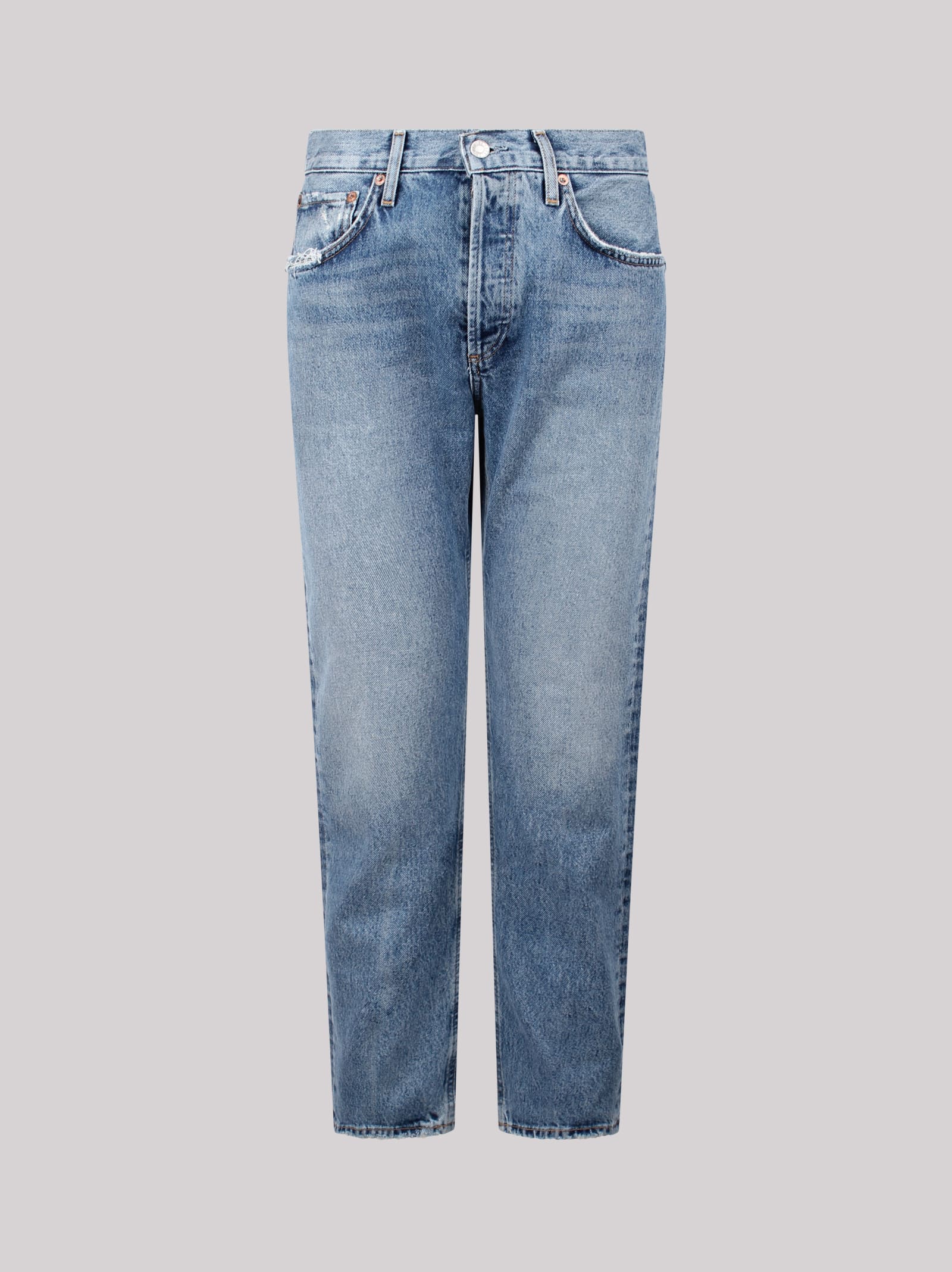 Cropped Straigh-leg Jeans