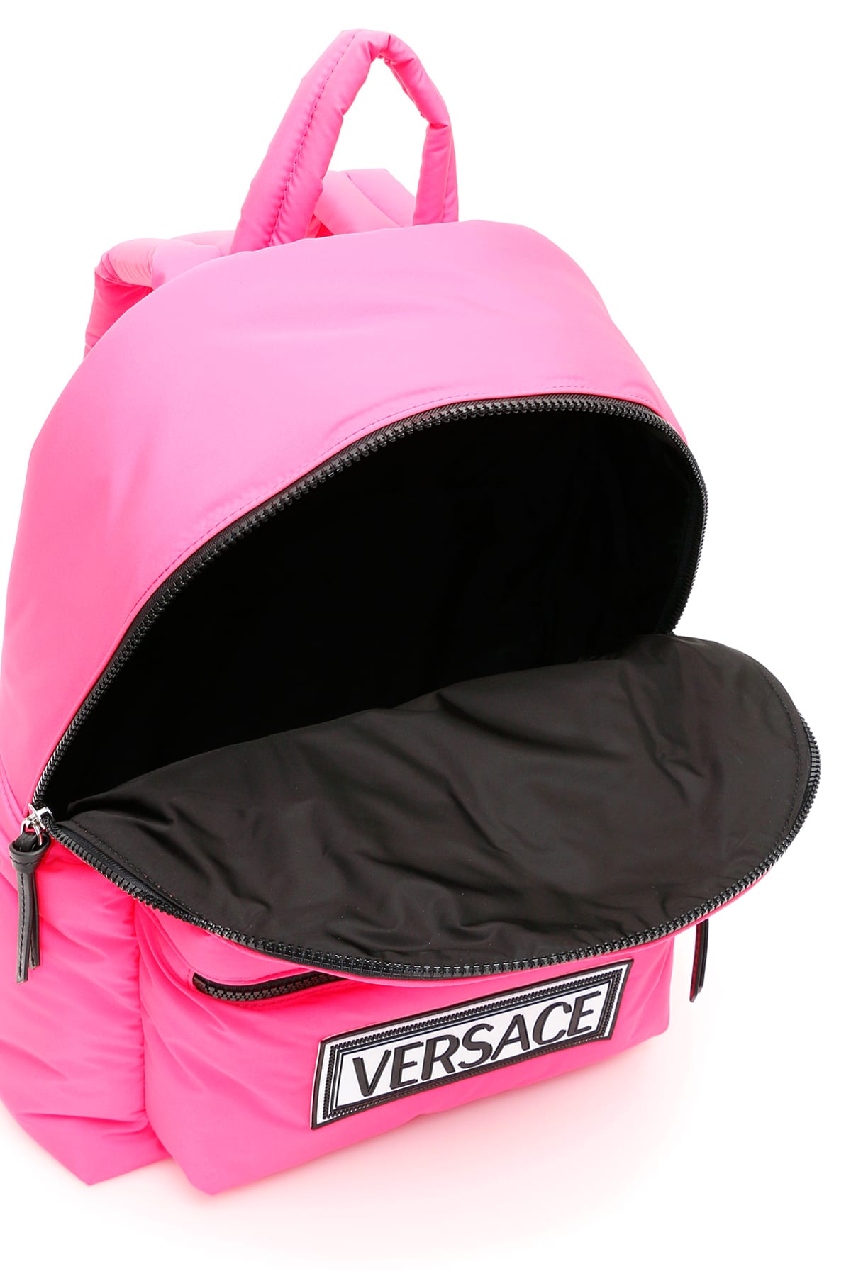 pink versace backpack
