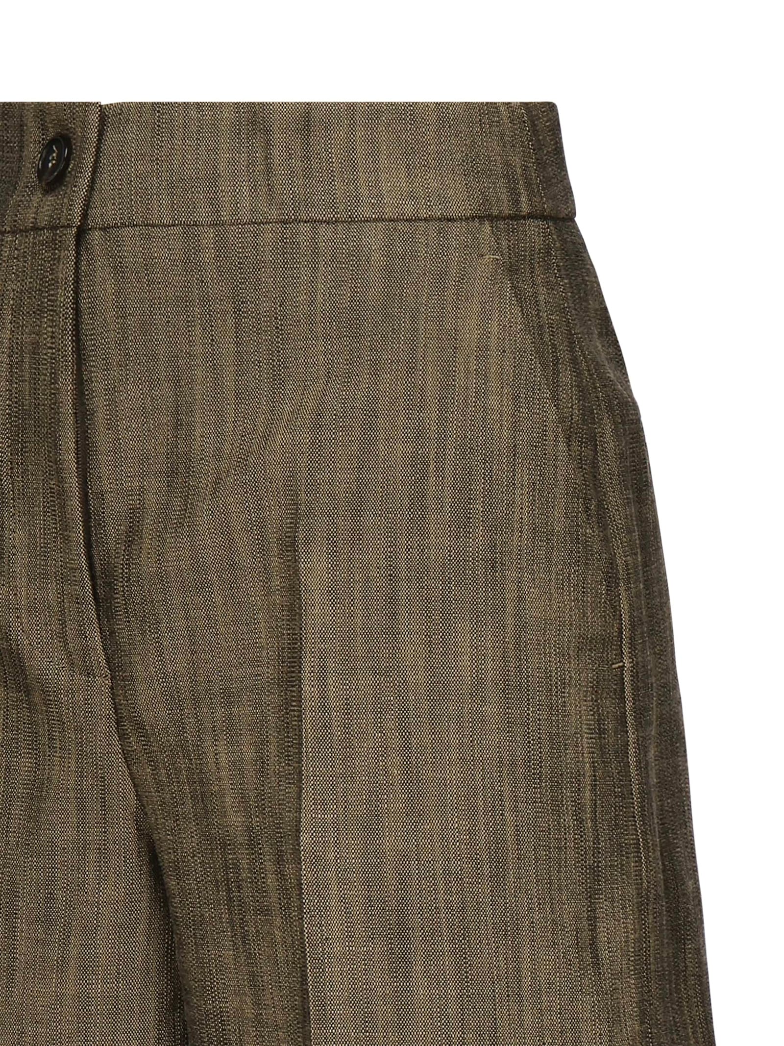 Pinko Short Suit Shorts In Marrone - Tec