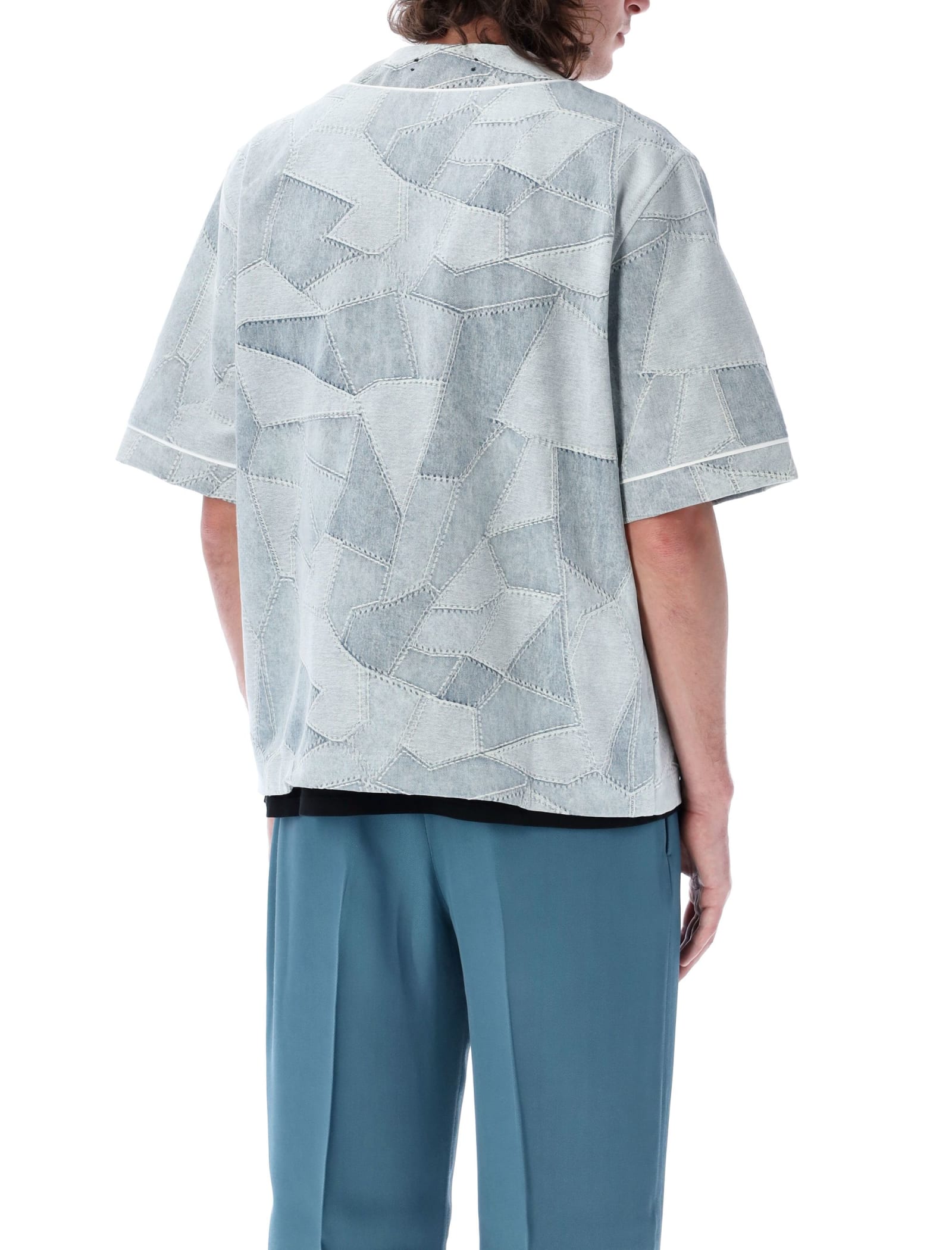 AMIRI Patchwork Baseball Shirt Smart Closet