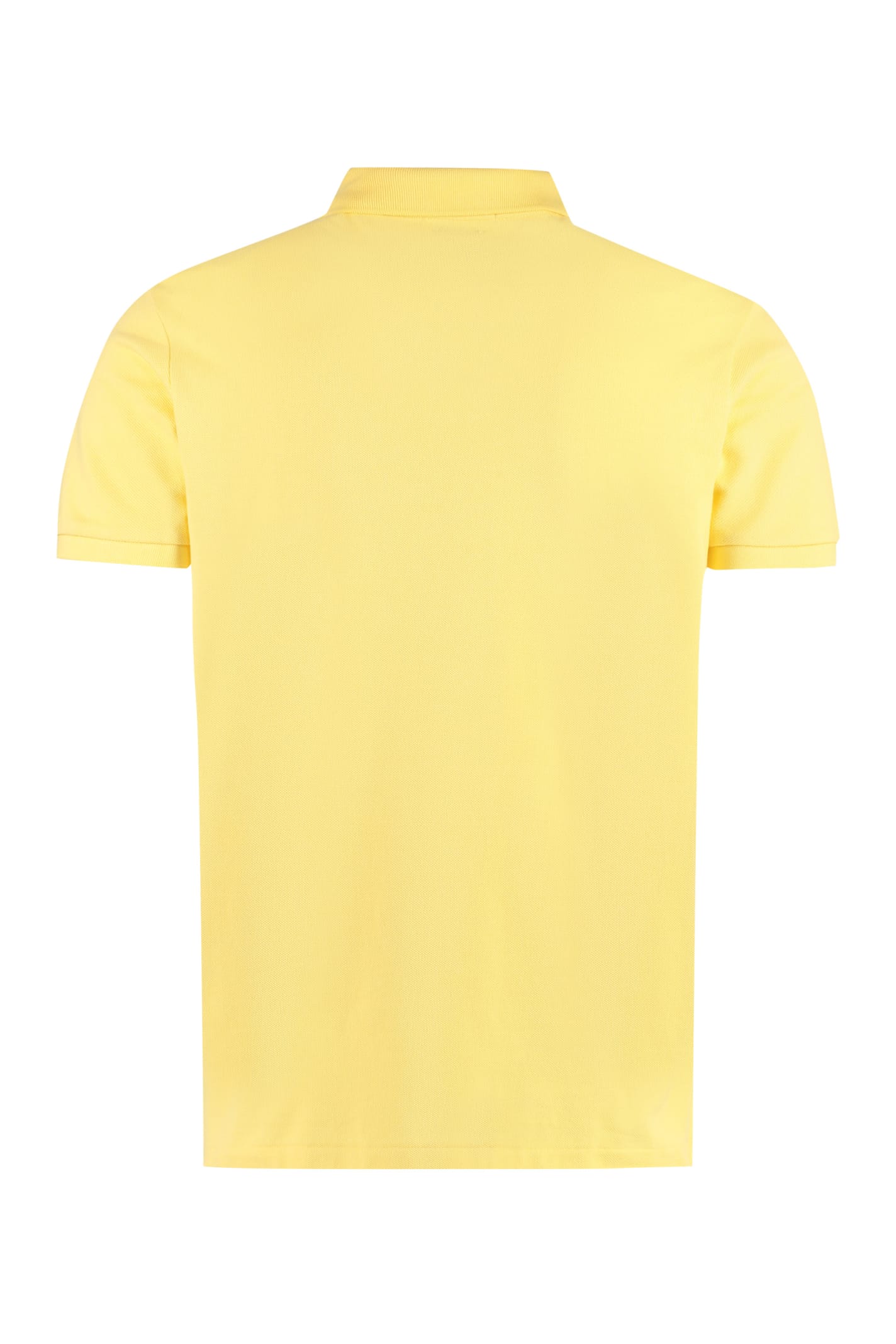 Polo Ralph Lauren Ralph Lauren Slim Fit Polo T Shirt Yellow In Yellow