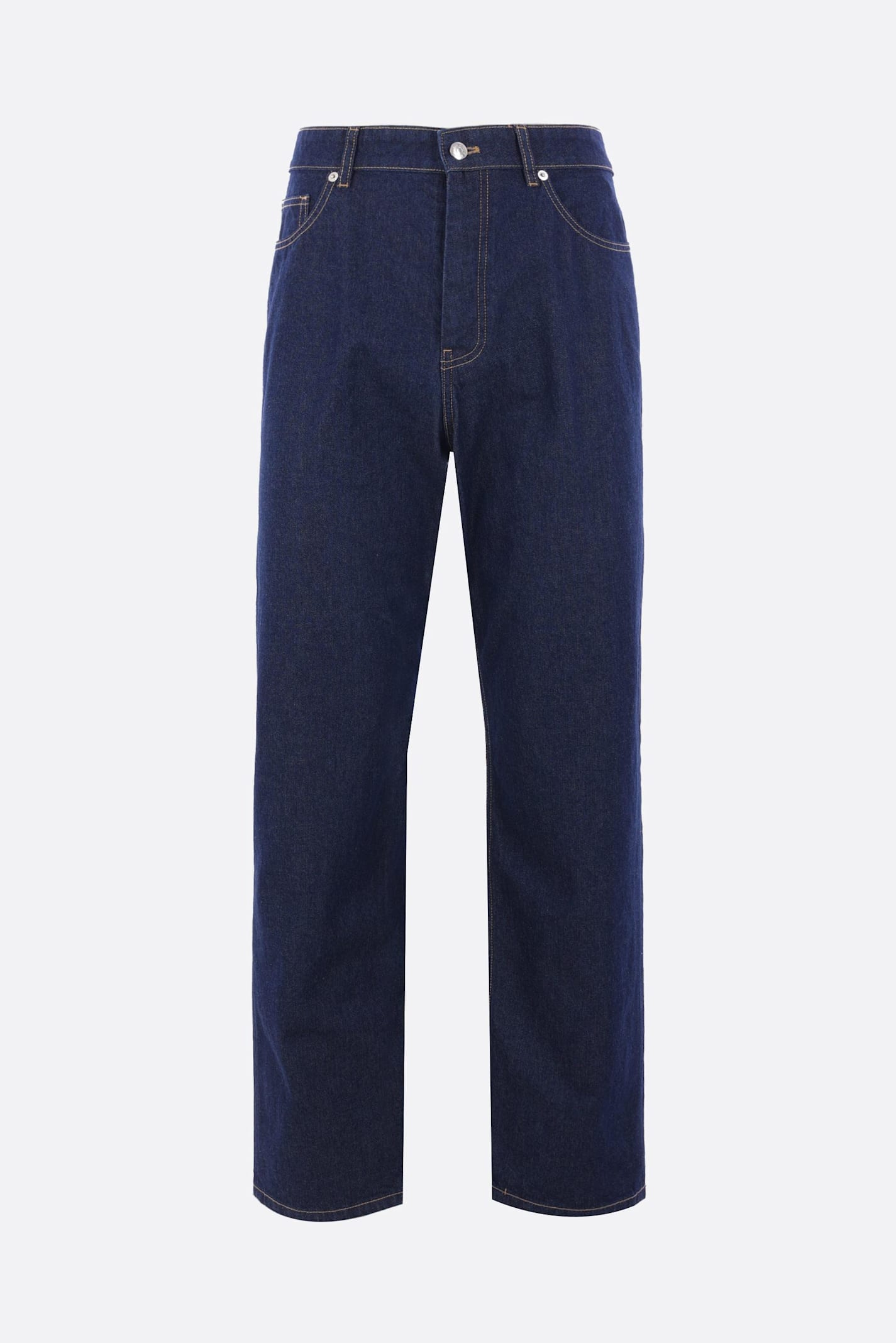 Maison Kitsuné Straight-leg Jeans In Denim