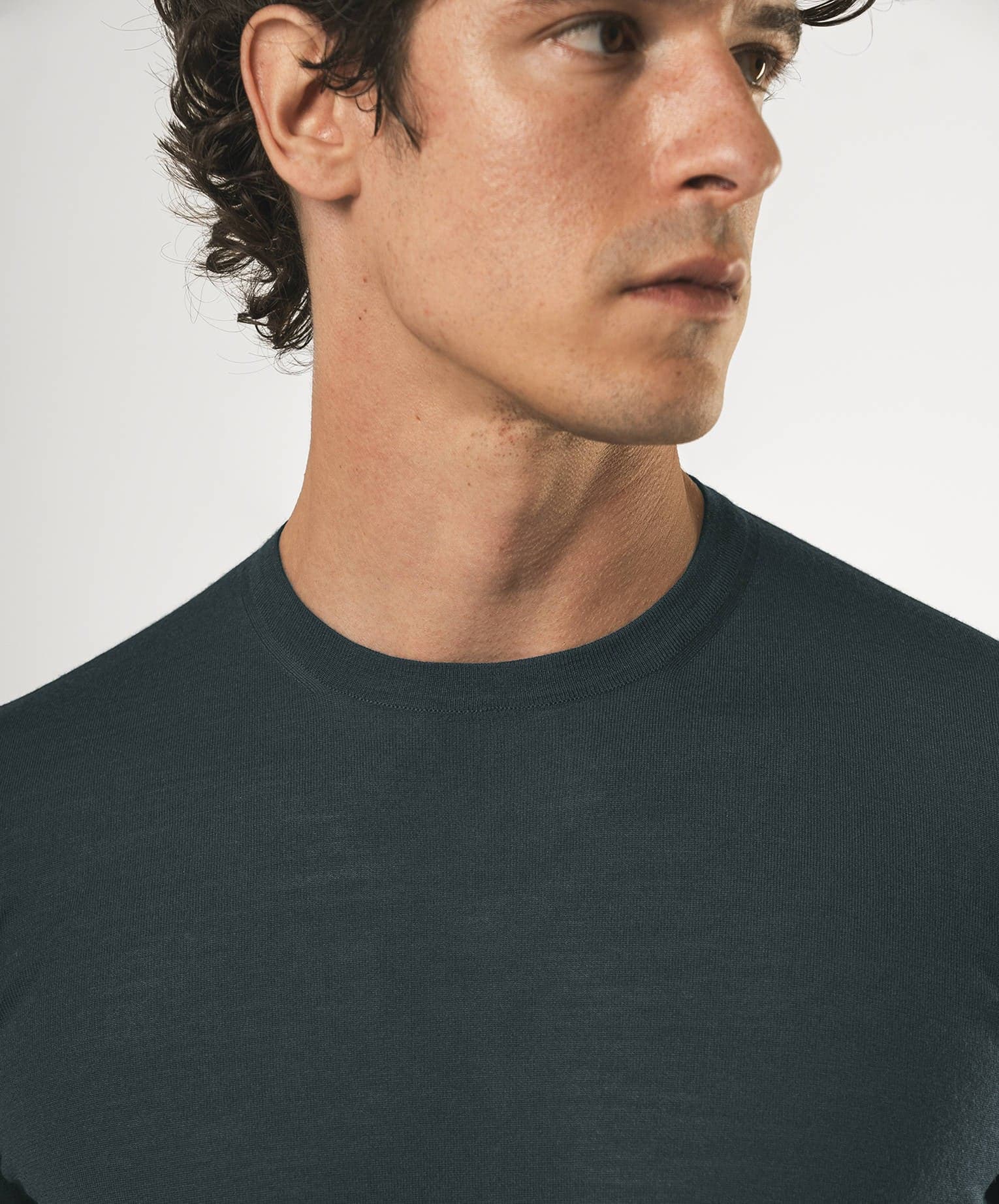 Larusmiani Crewneck Roquebrune T-shirt In Dimgray