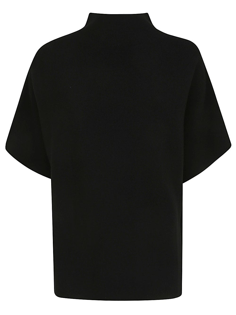 Shop Liviana Conti 3/4 Sleeves Sweater In Black
