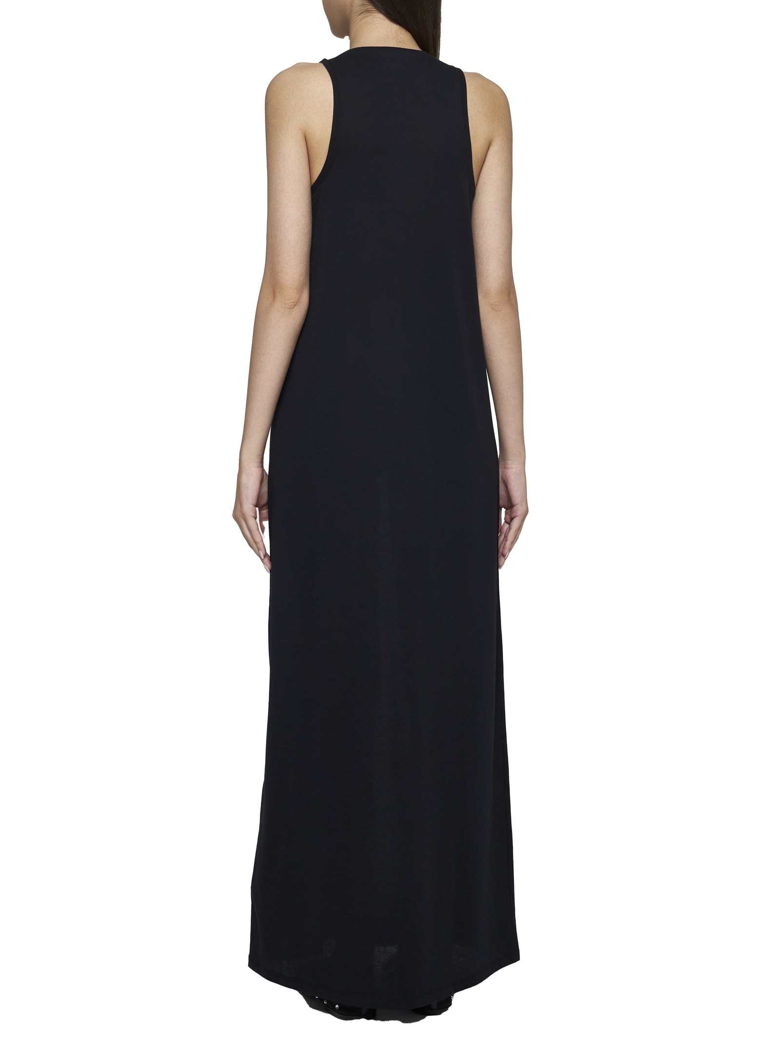 Shop Khaite Dress In Black