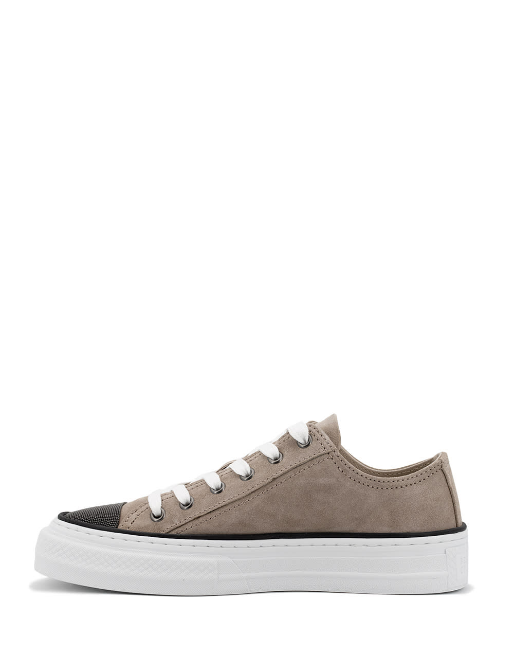 Shop Brunello Cucinelli Sneakers In Walnut