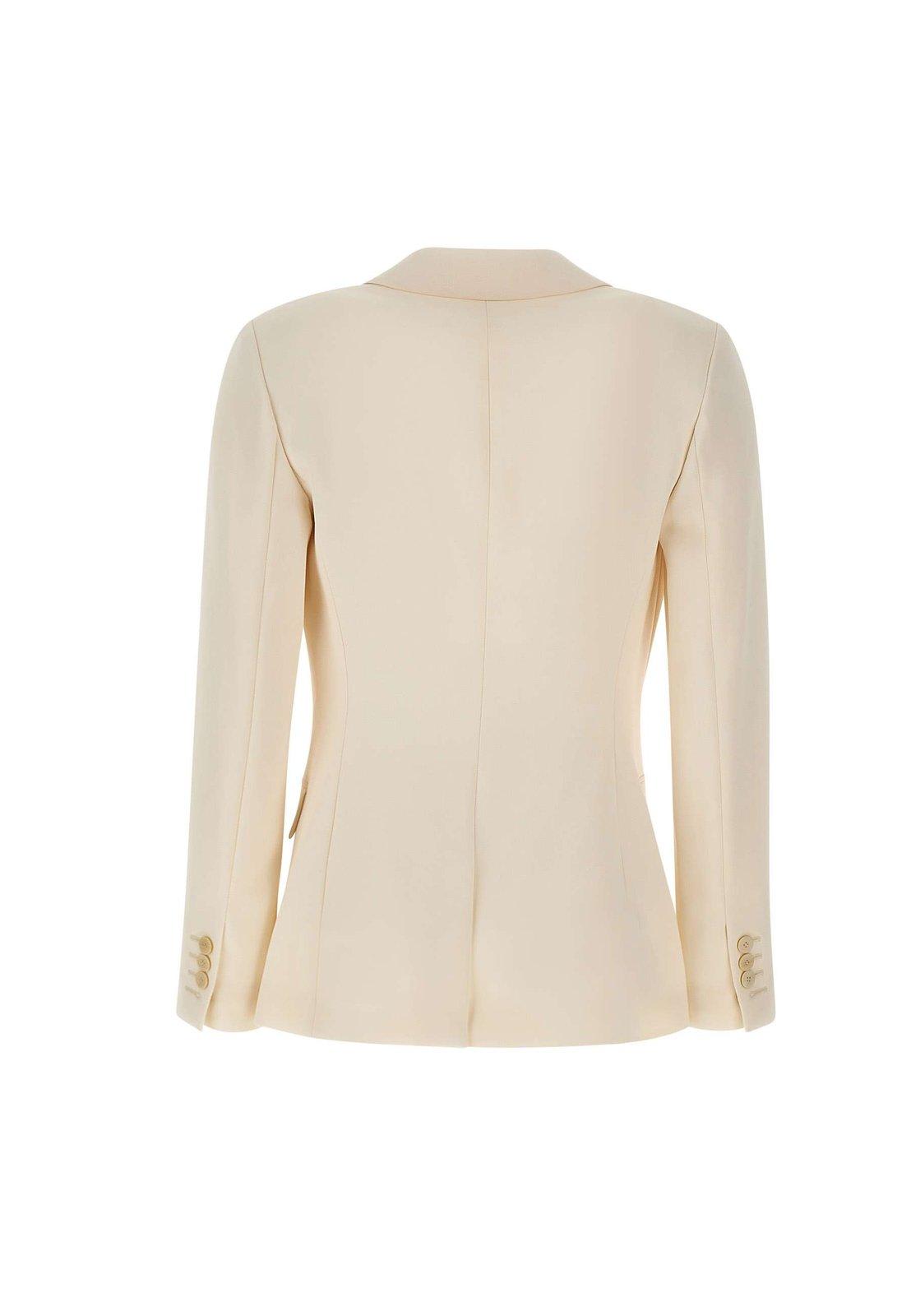 Shop Theory Staple Notched Lapel Blazer In Ivory