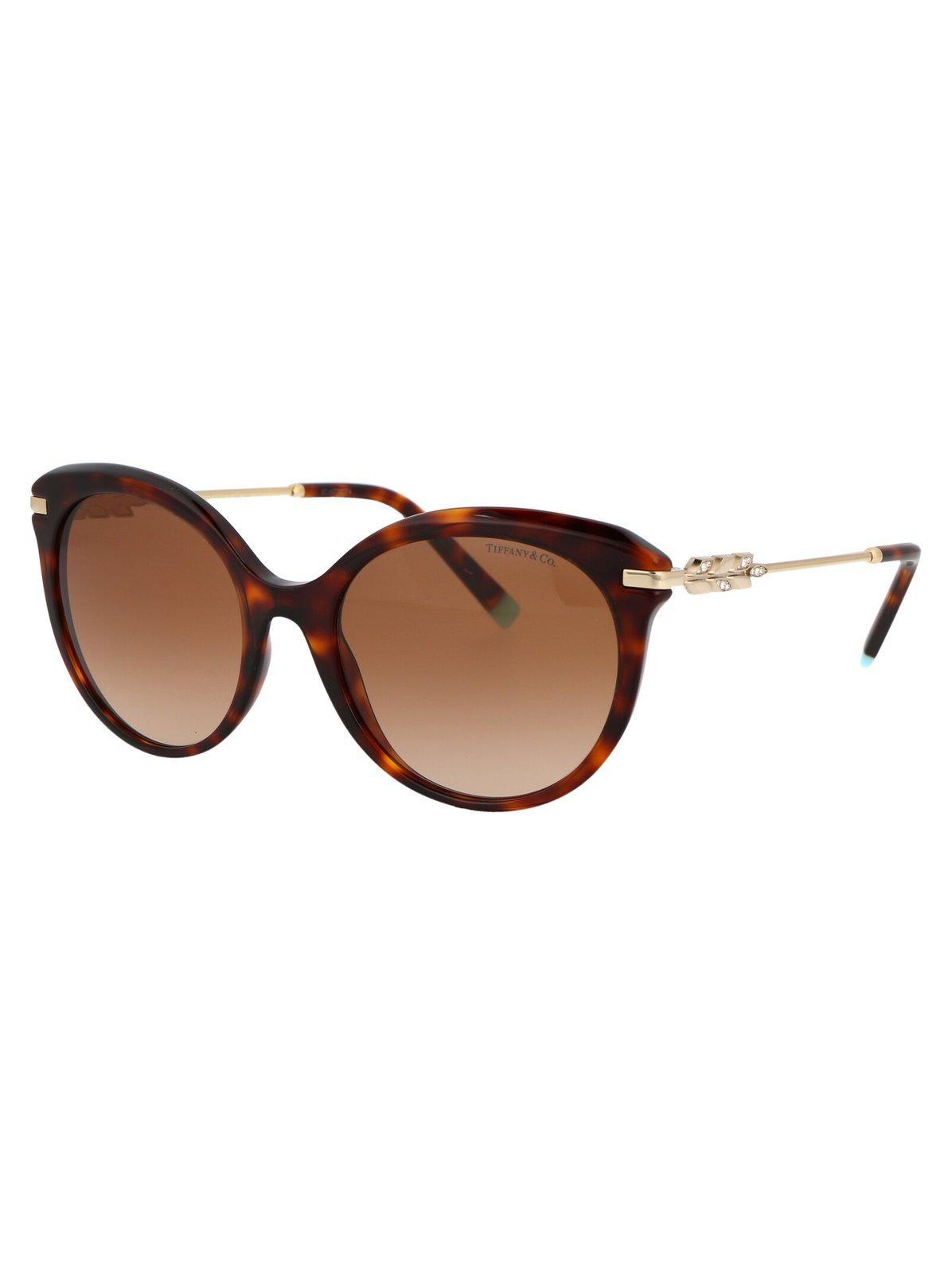 Shop Tiffany &amp; Co. Cat-eye Frame Sunglasses In 80023b