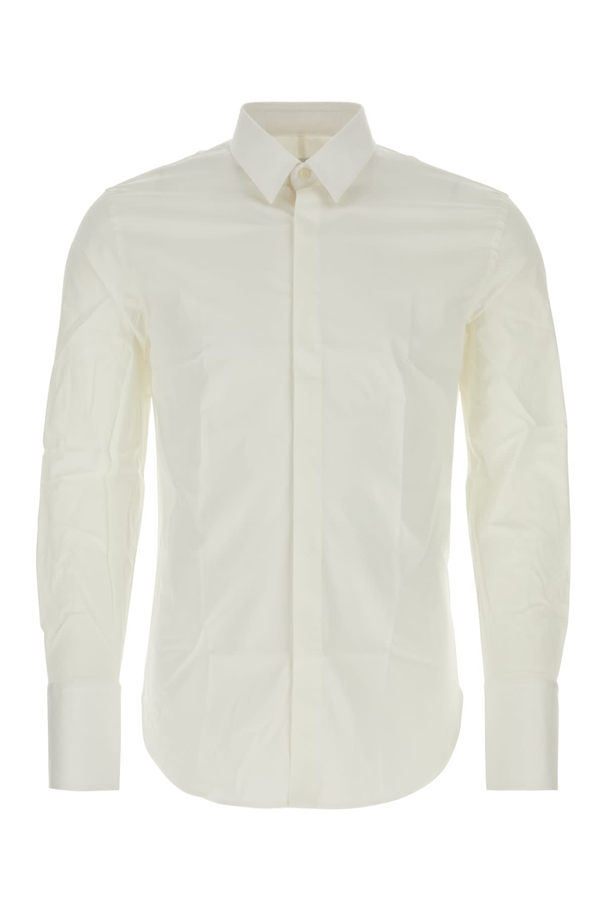 Shop Ferragamo Camicia In Bianco