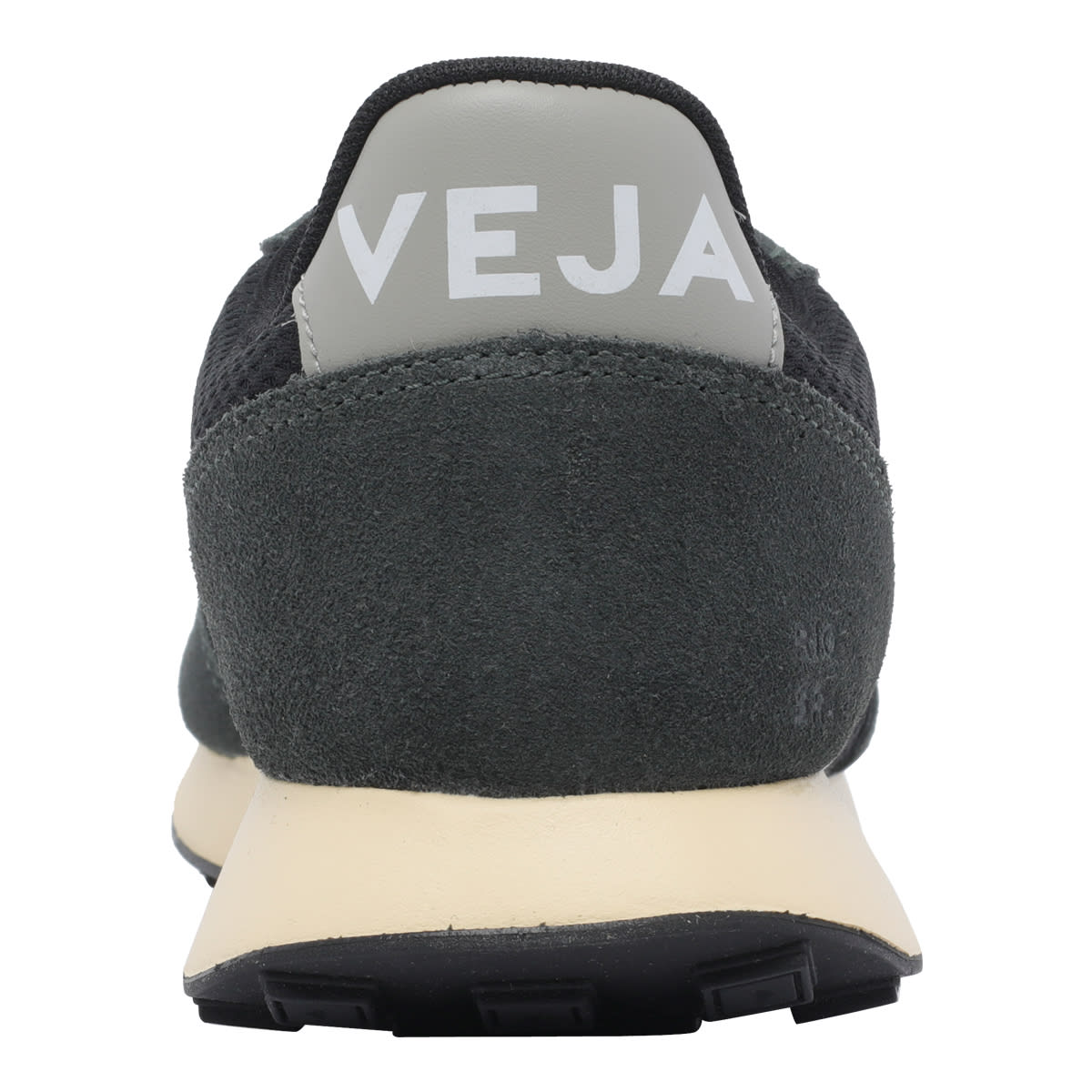 Veja Woman Sneakers Lead Size 5 Textile Fibers In Black