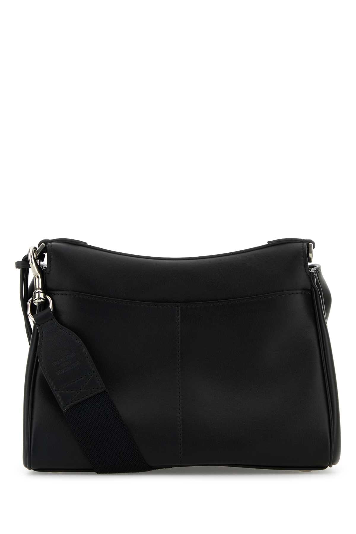 Balenciaga Black Calf Skin Bag In Black