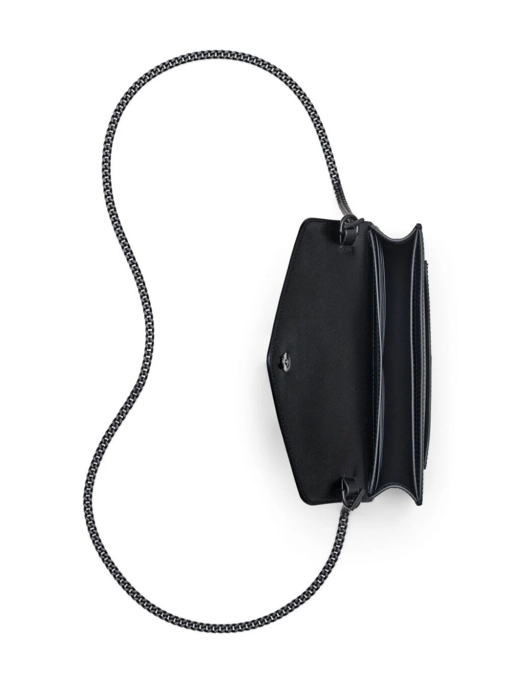 Shop Marc Jacobs The Longshot Chain Wallet In Black