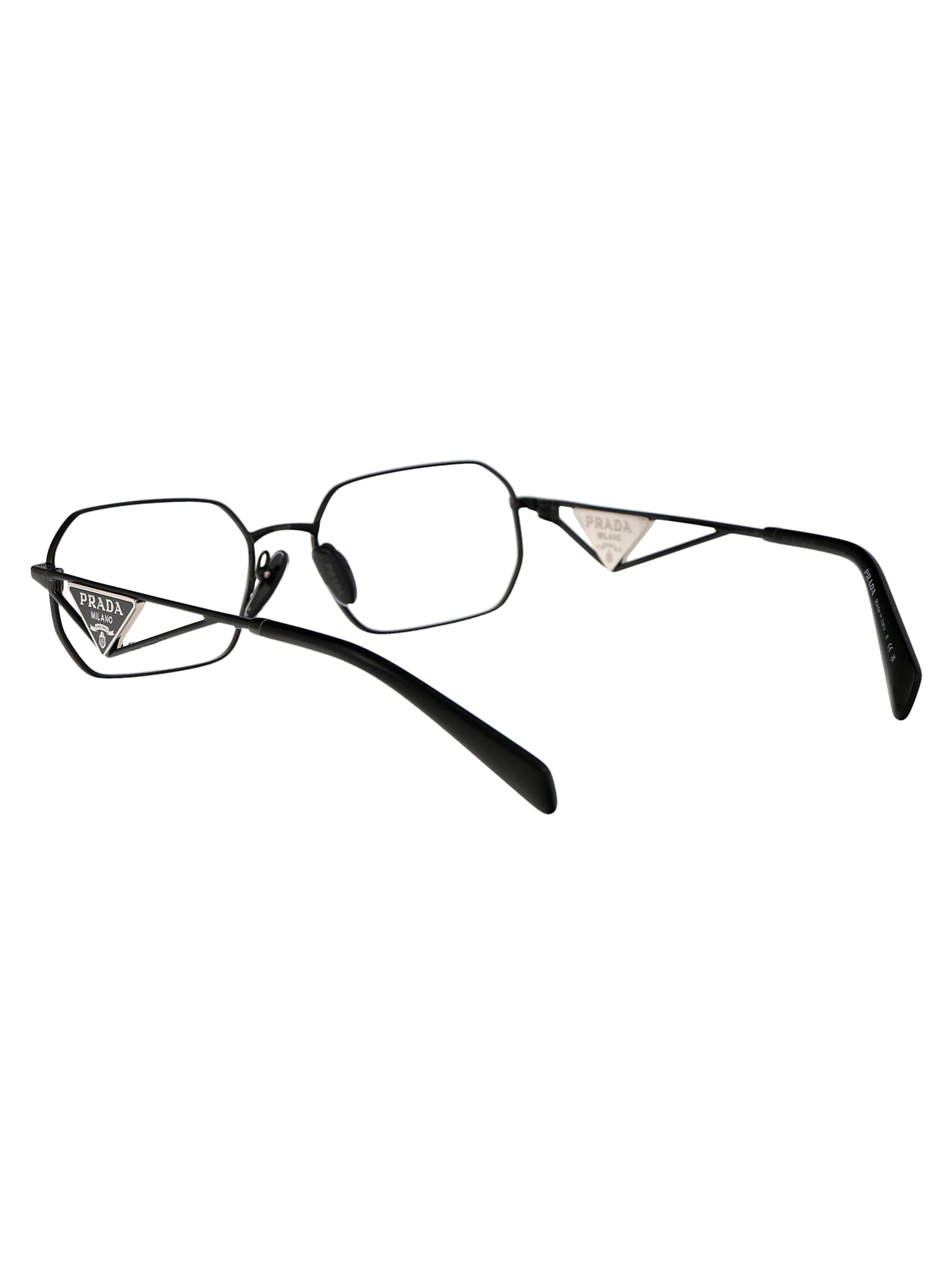 Shop Prada 0pr A53v Glasses In 1ab1o1 Black