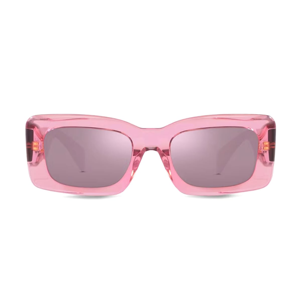 Shop Versace Ve4444u 5355ak Sunglasses In Rosa