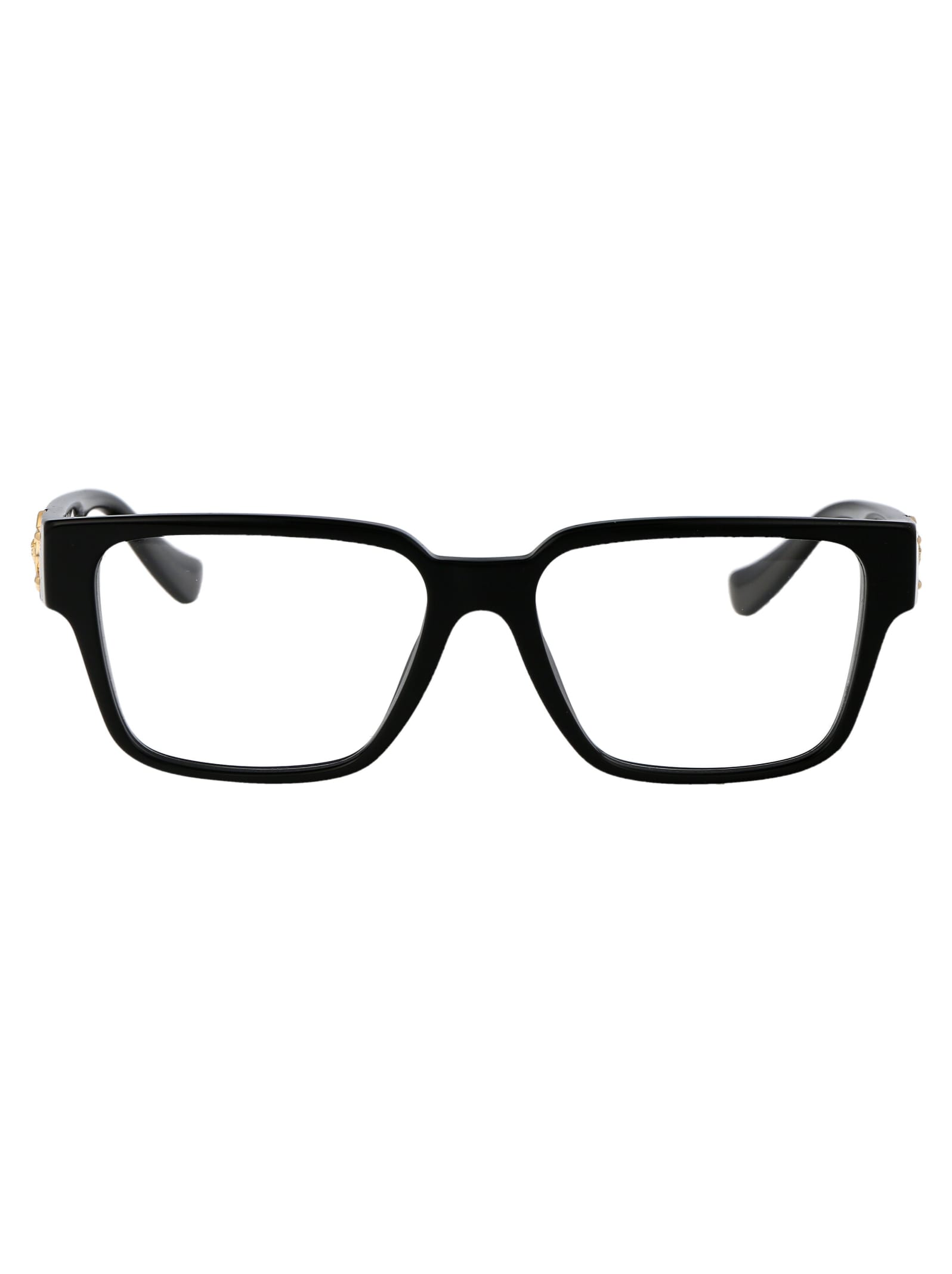 Shop Versace 0ve3346 Glasses In Gb1 Black