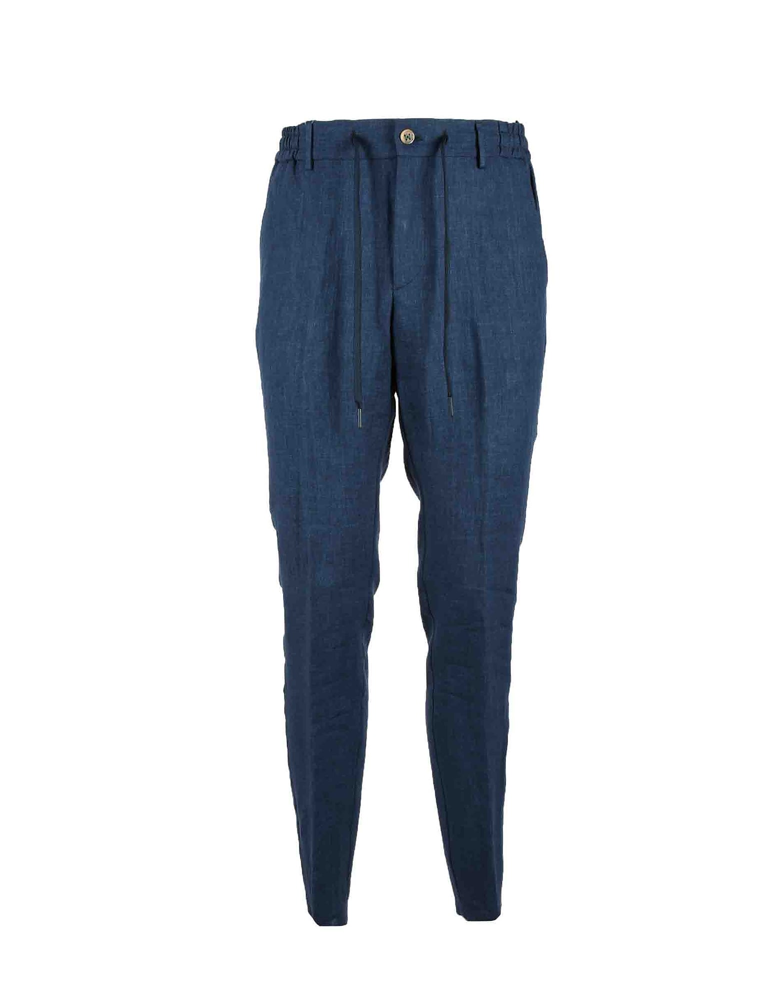 Berwich Mens Blue Pants