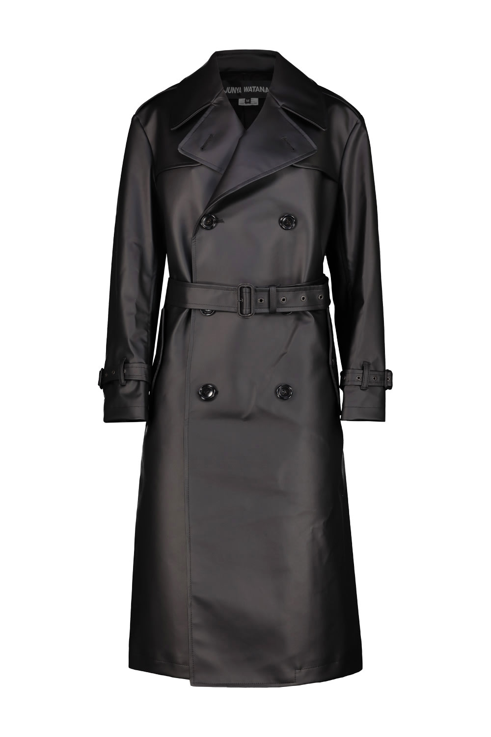 Junya Watanabe Trench Coat In Syntetic Leather