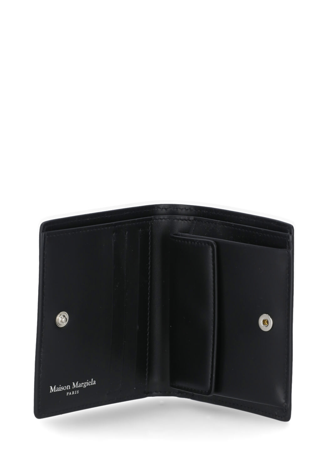 Maison Margiela Bi-fold Wallet In Black