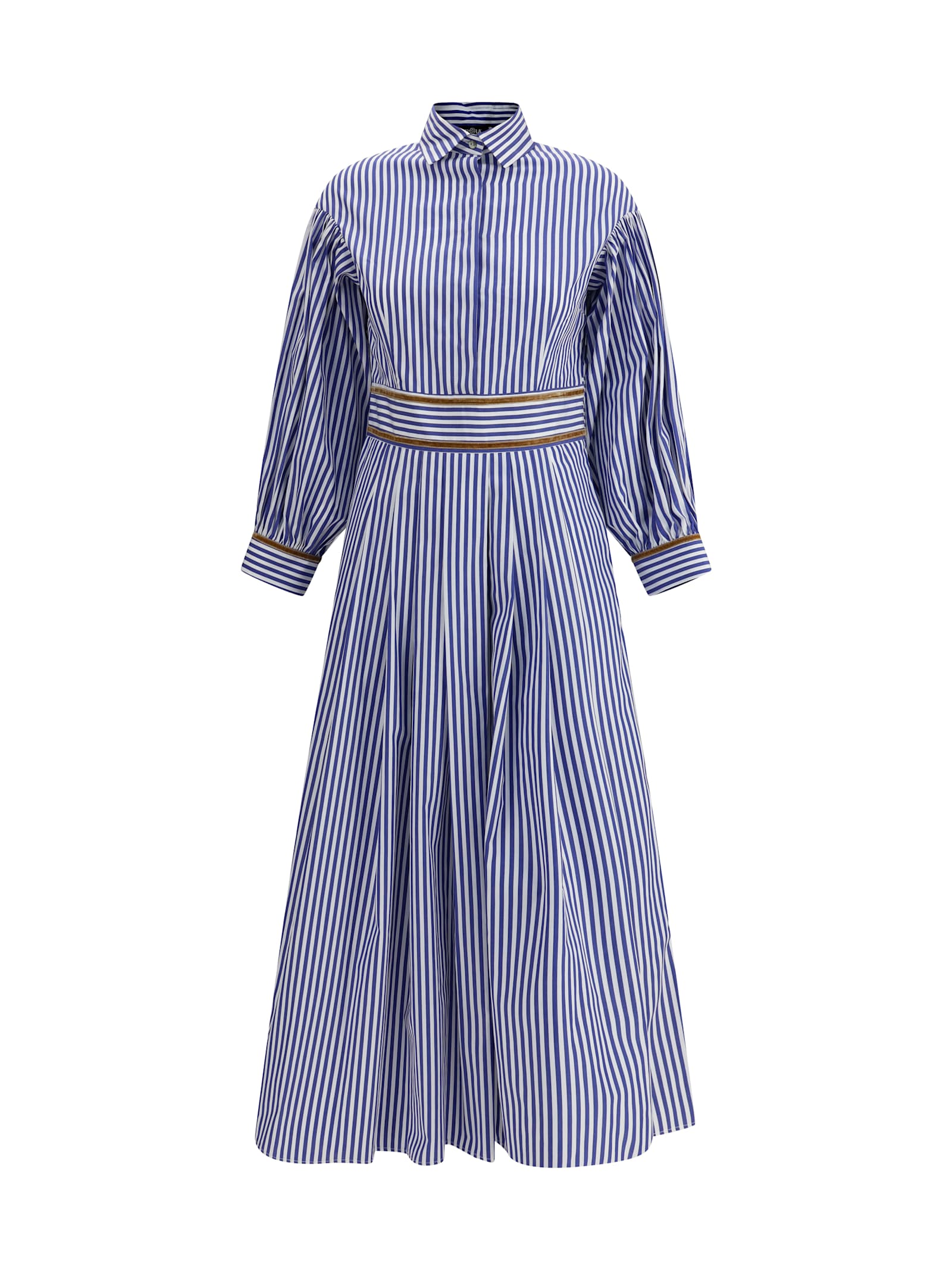 Striped Chemisier Dress