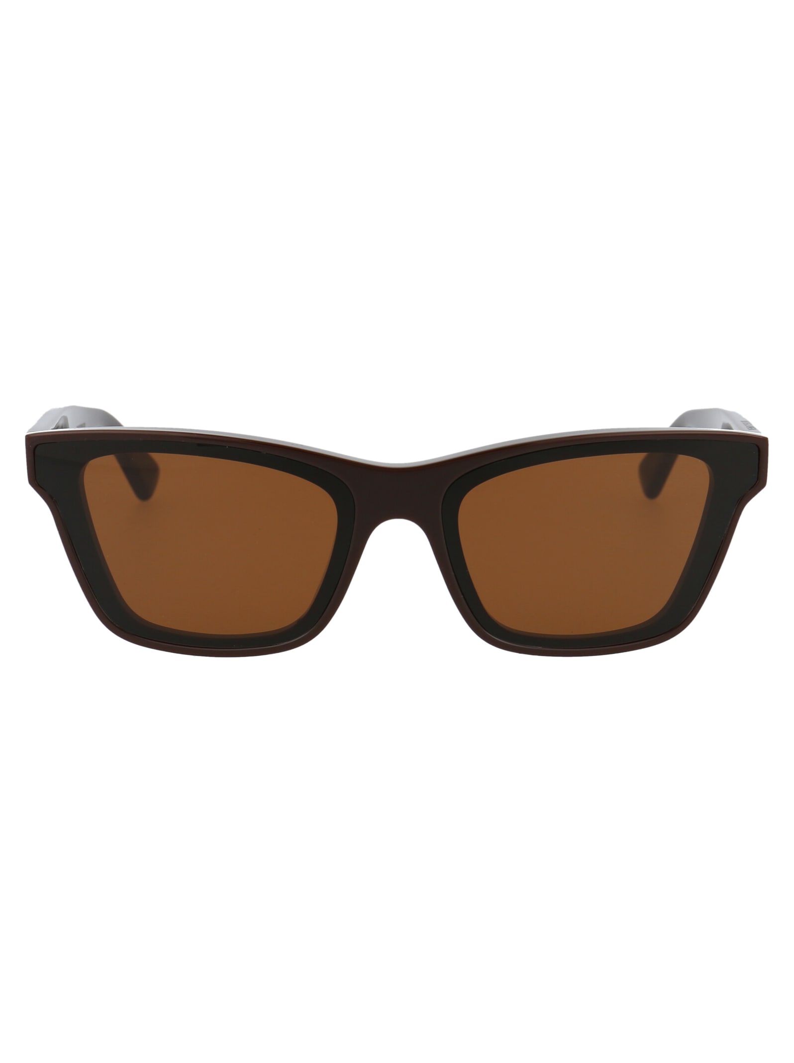 Bottega Veneta Bv1119s Sunglasses In 004 Brown Brown Brown