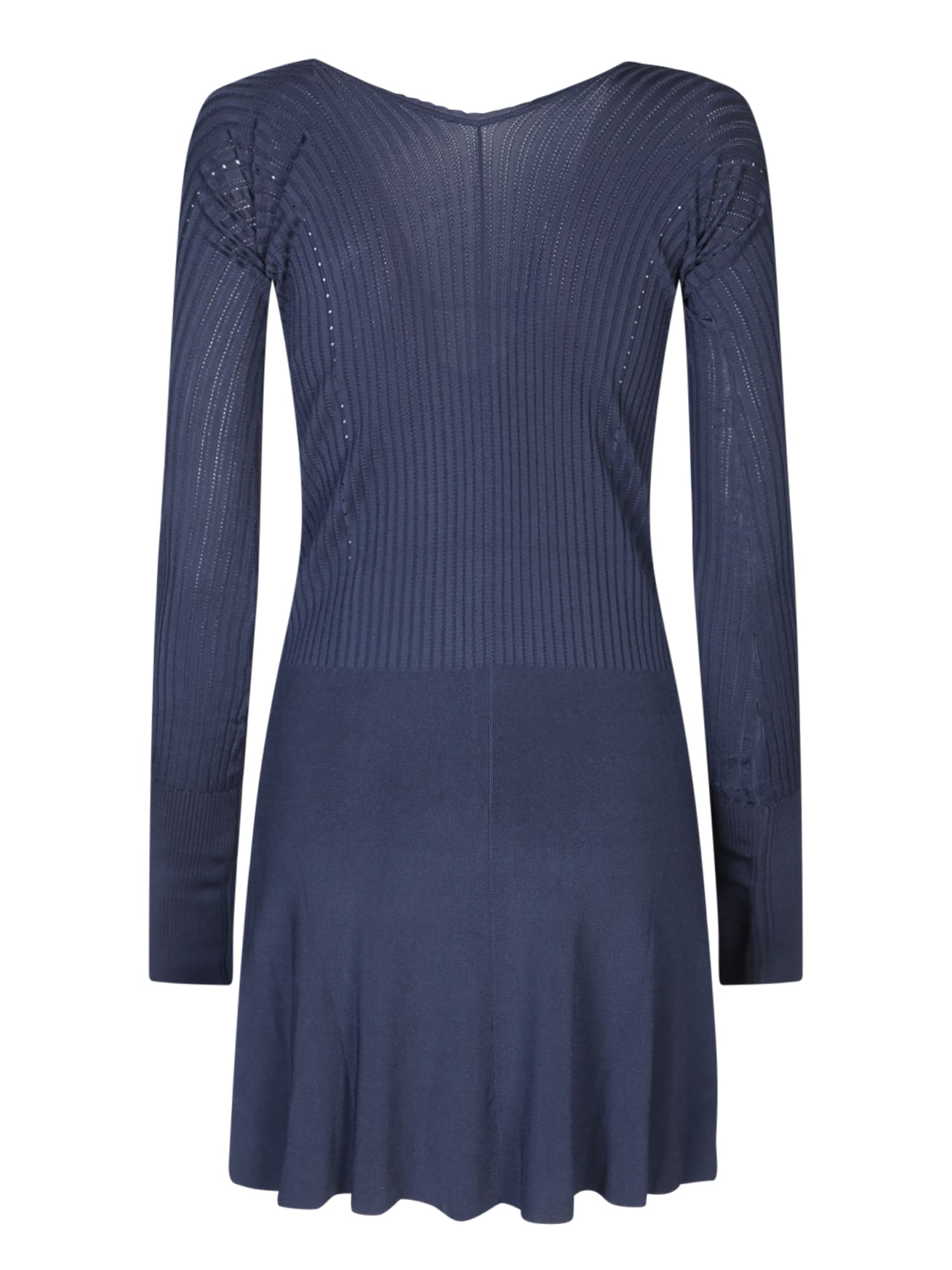 Shop Jacquemus Mini Pralu Blue Dress