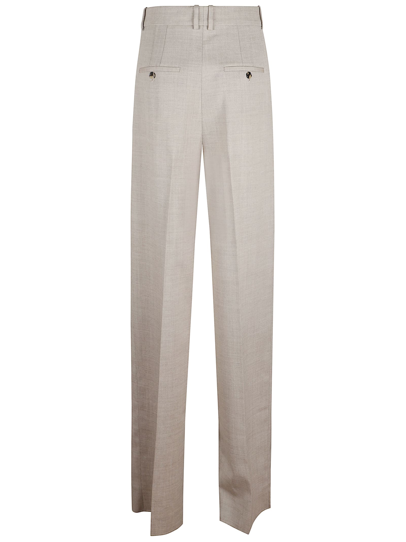 Saint Laurent Long Pants In Gray