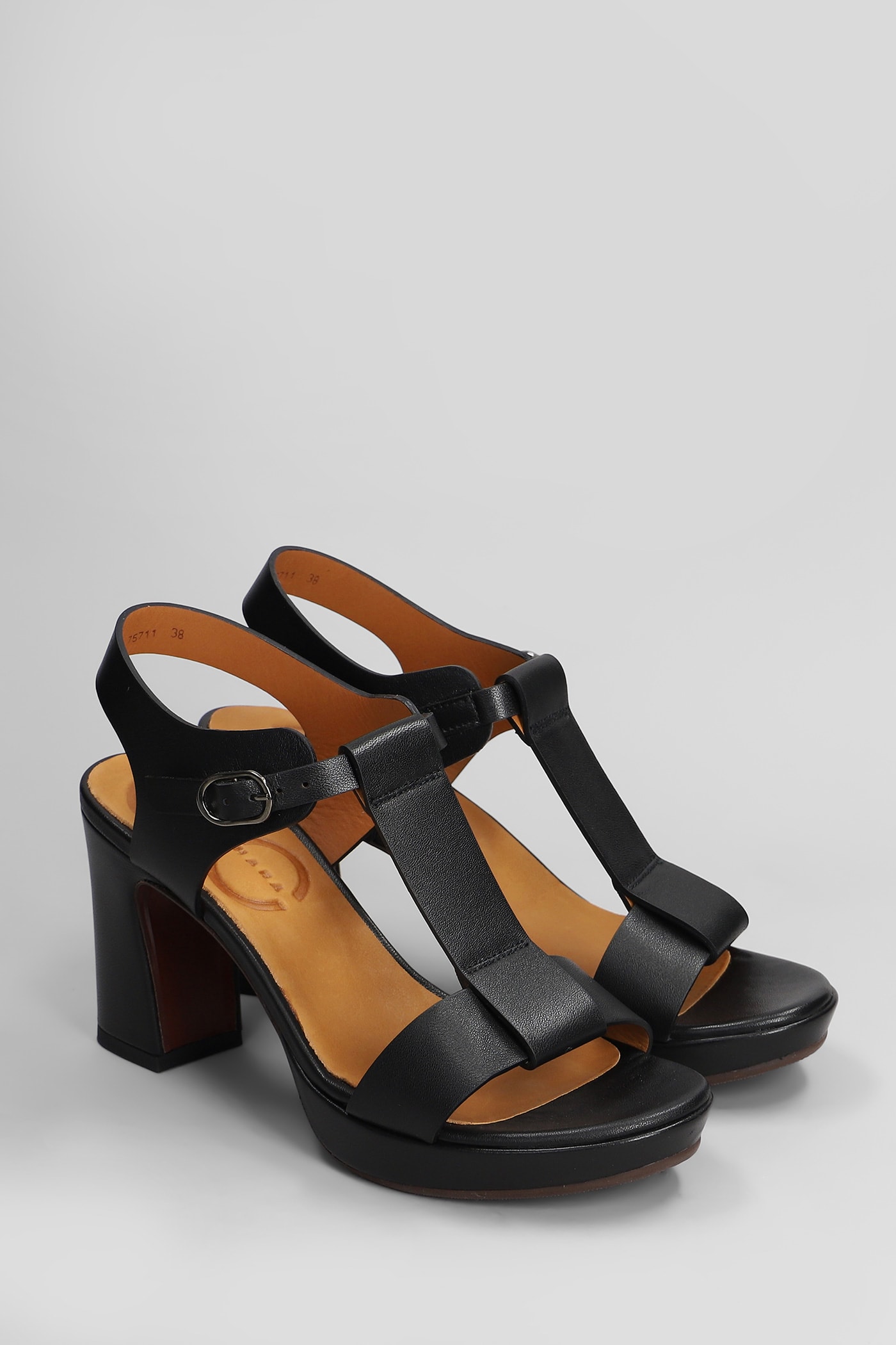 サンダル・ミュール CHIE MIHARA Women Sandals 414554 KIMOR L Black Chie Mihara Kimor-l Sandals In Black Leather | ModeSens