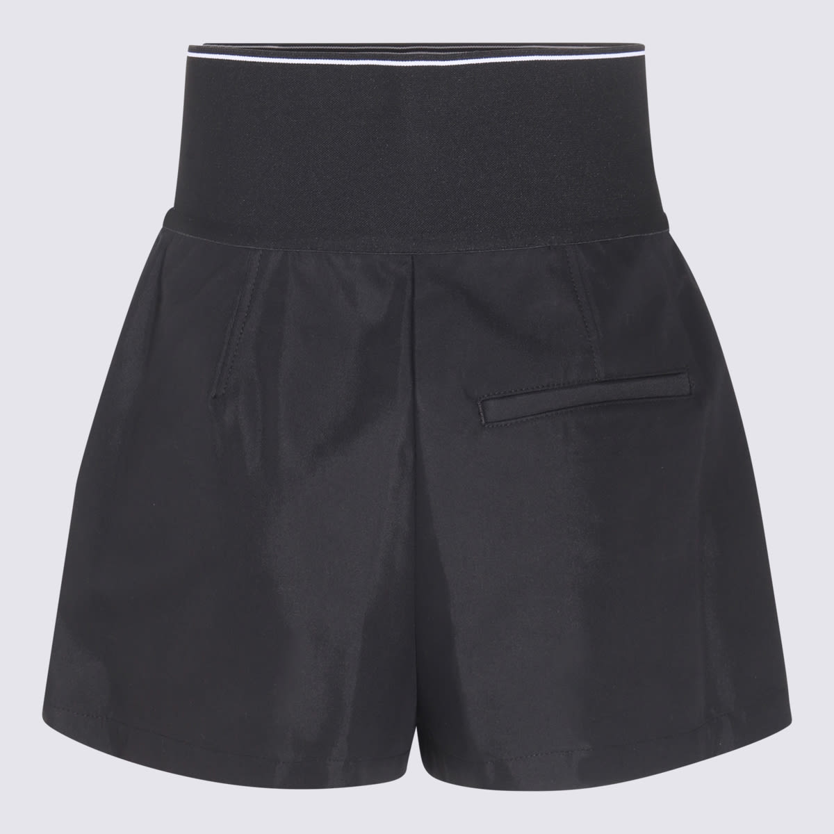 Shop Alexander Wang Black Cotton Shorts